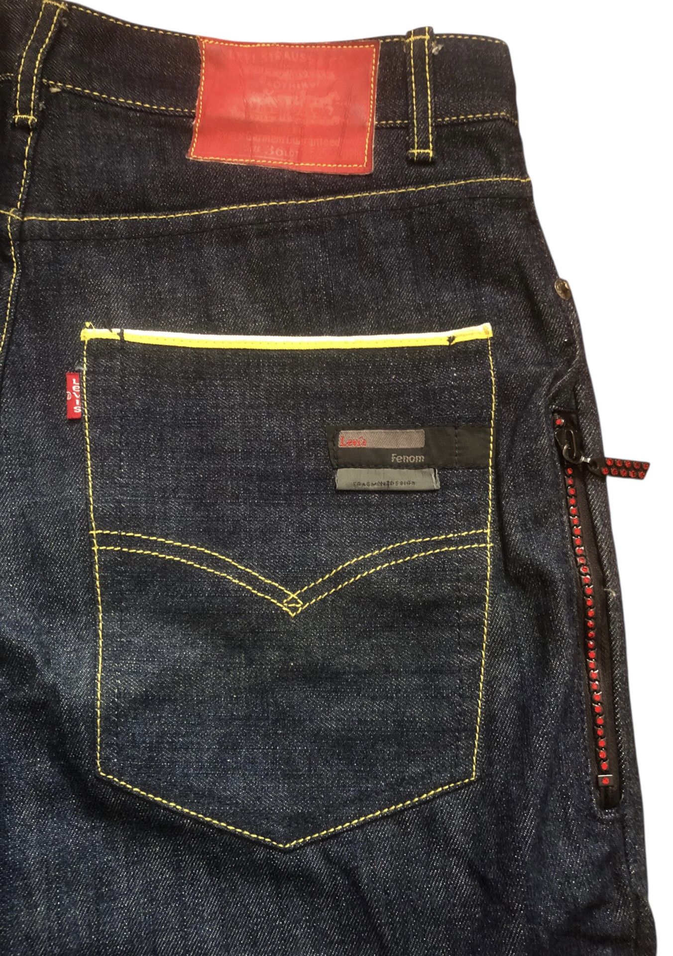 Fragment Design × Levi's 🔥LEVI'S FENOM FRAGMENT DESIGN Hiroshi Fujiwara Jeans Size US 32 / EU 48 - 7 Thumbnail