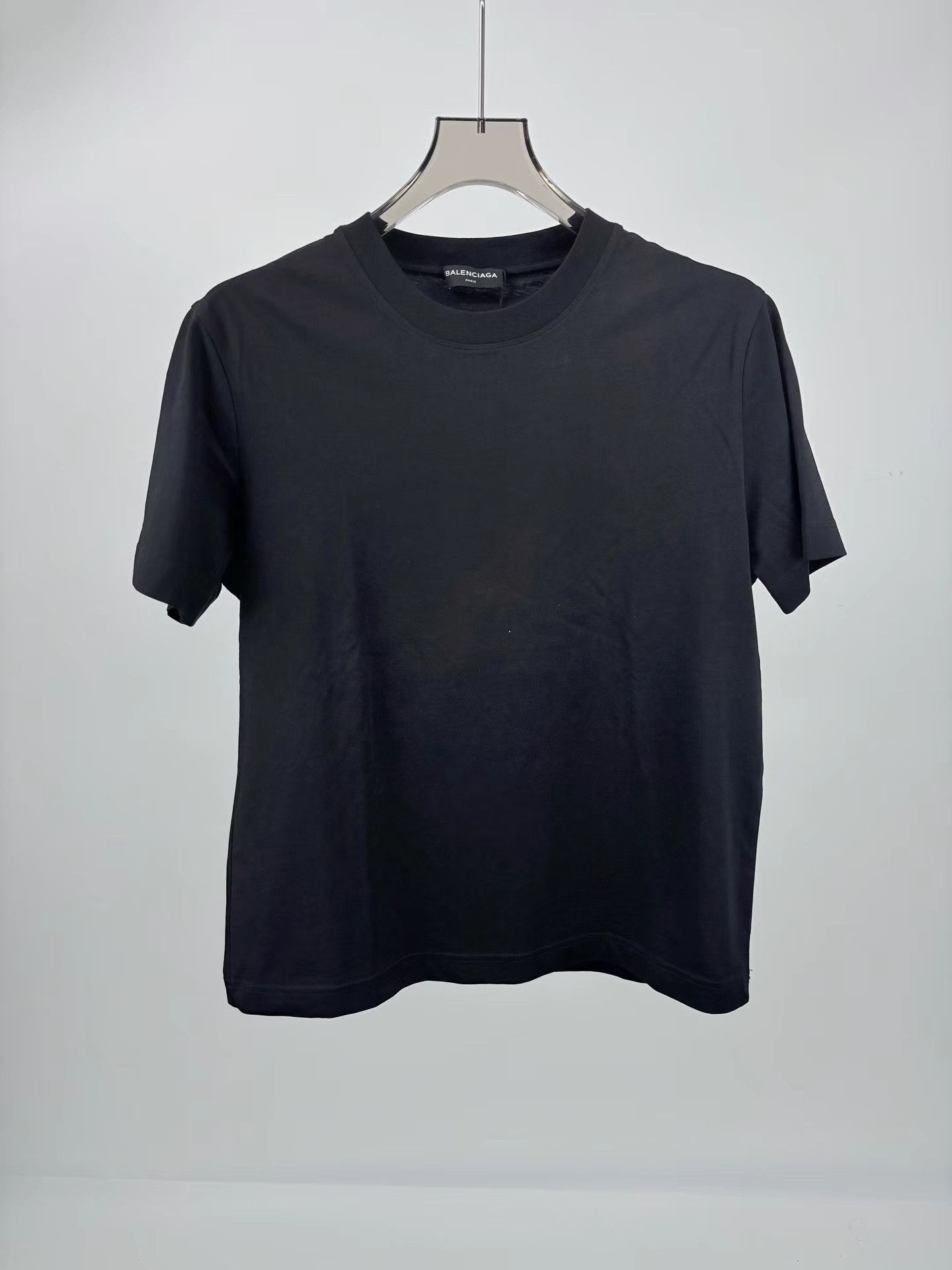 Balenciaga BALENCIAGA Back Logo Short Sleeve Tee Size US M / EU 48-50 / 2 - 1 Thumbnail