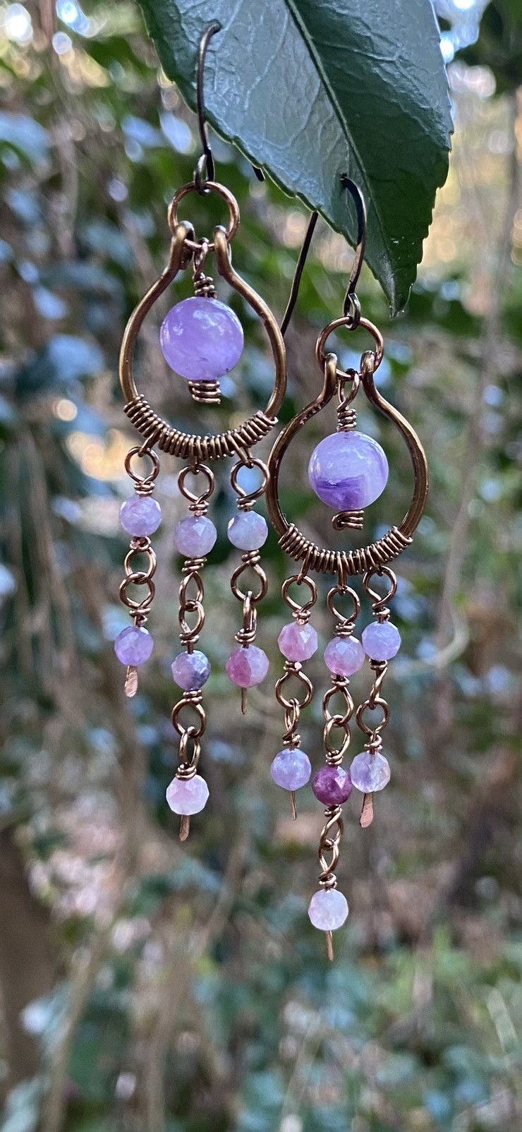 Handmade Tourmaline Chandeliers Size ONE SIZE - 2 Thumbnail