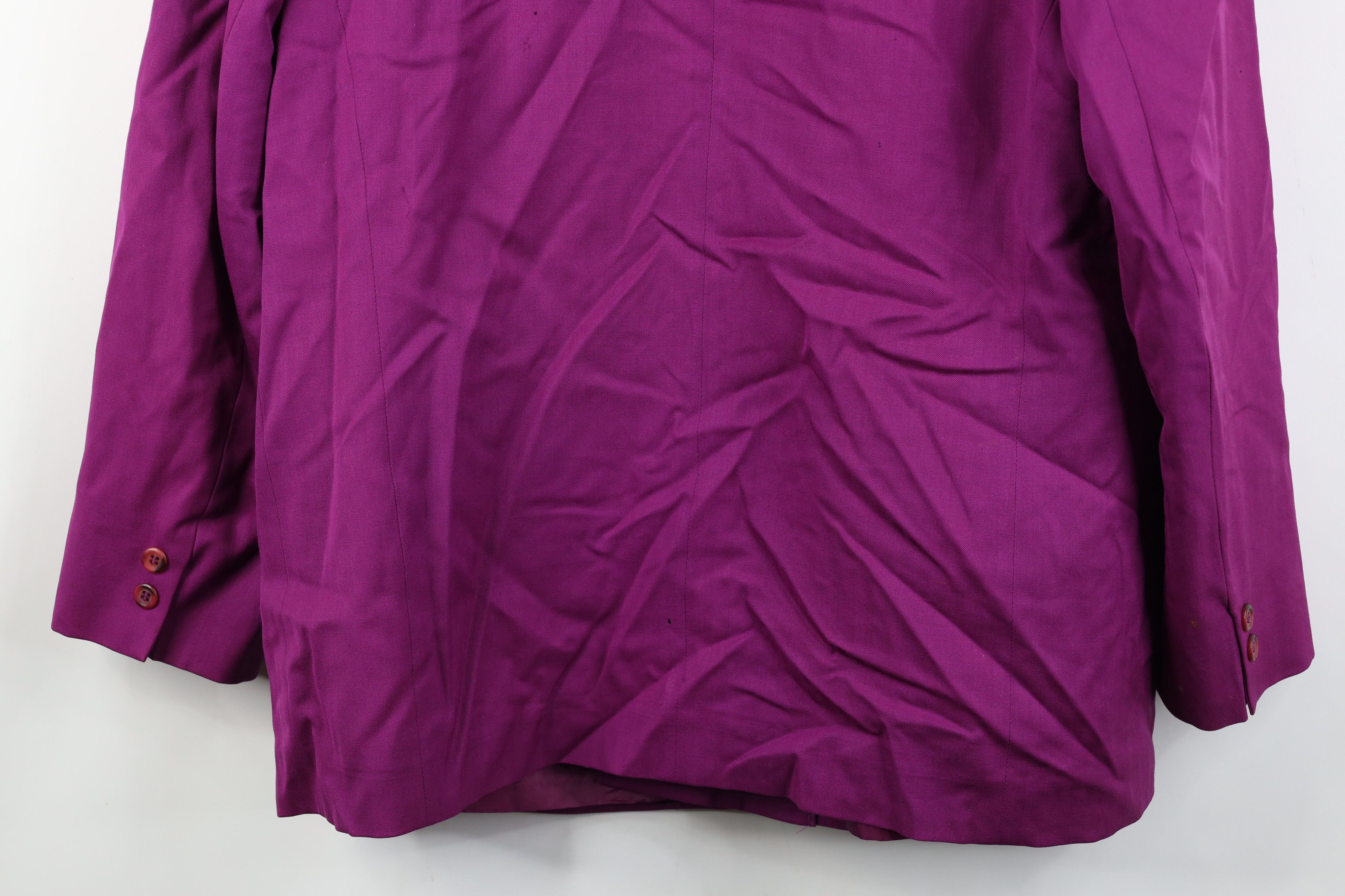 Pendleton Vintage 90s Pendleton Herringbone Suit Blazer Jacket USA Size XXL / US 16-18 / IT 52-54 - 17 Thumbnail