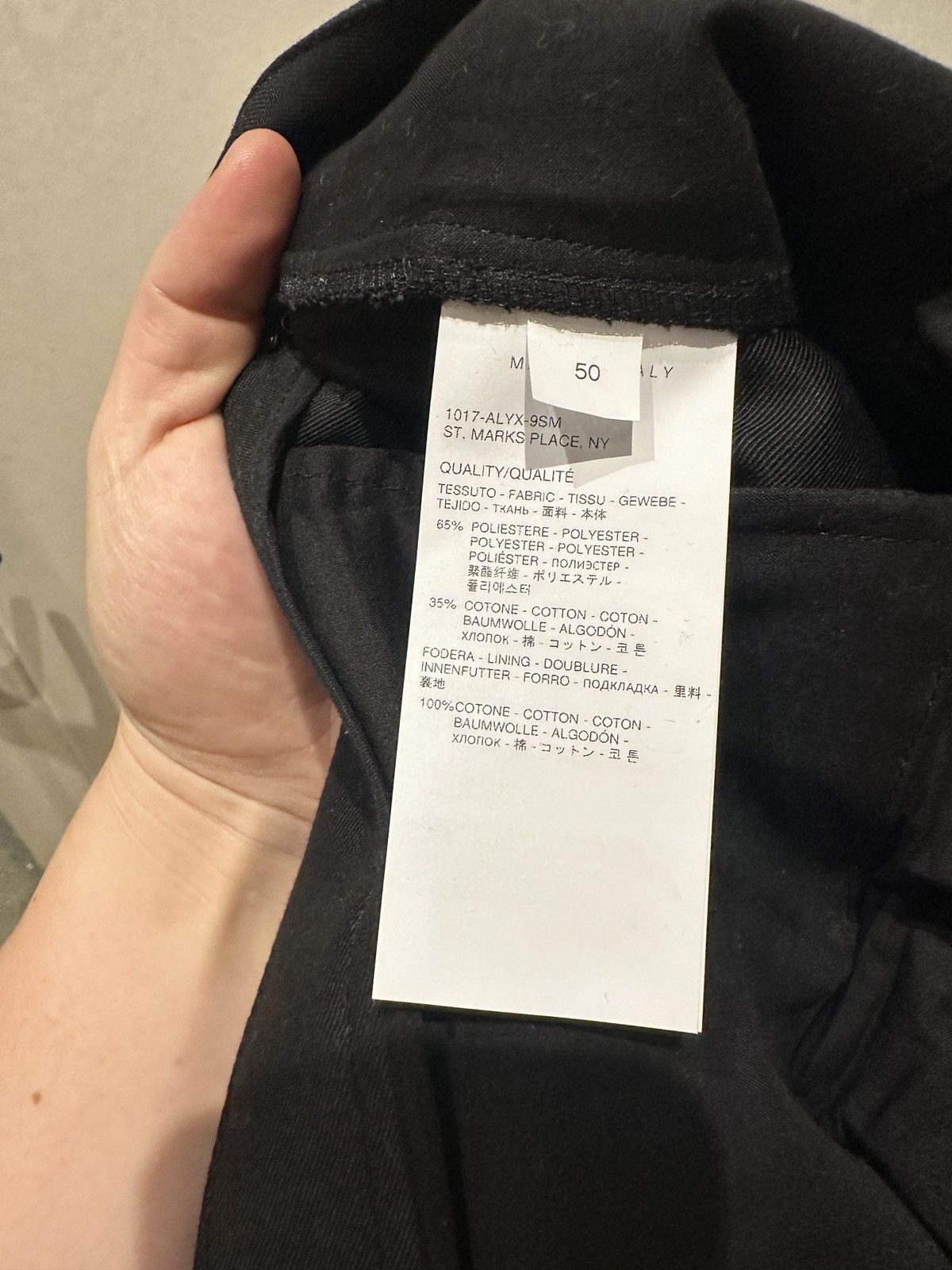 1017 ALYX 9SM × Alyx Alyx Guard Cargo Pants Size US 34 / EU 50 - 6 Thumbnail