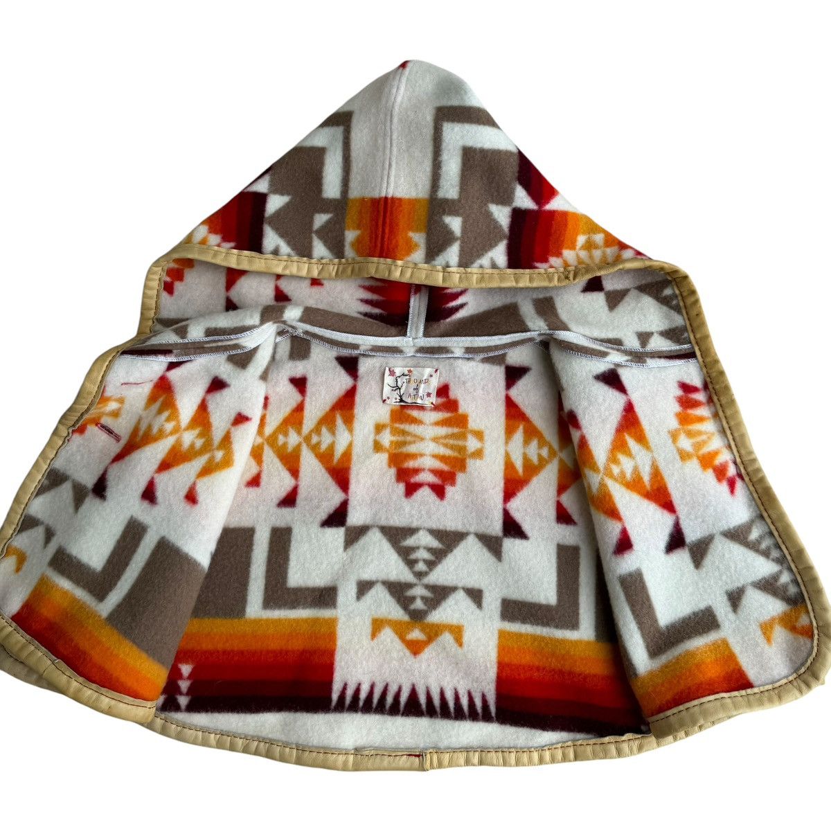 Beams Plus ⚡️⚡️Japanese Beams Navajo Hooded Wool Made in Usa Size ONE SIZE - 10 Thumbnail