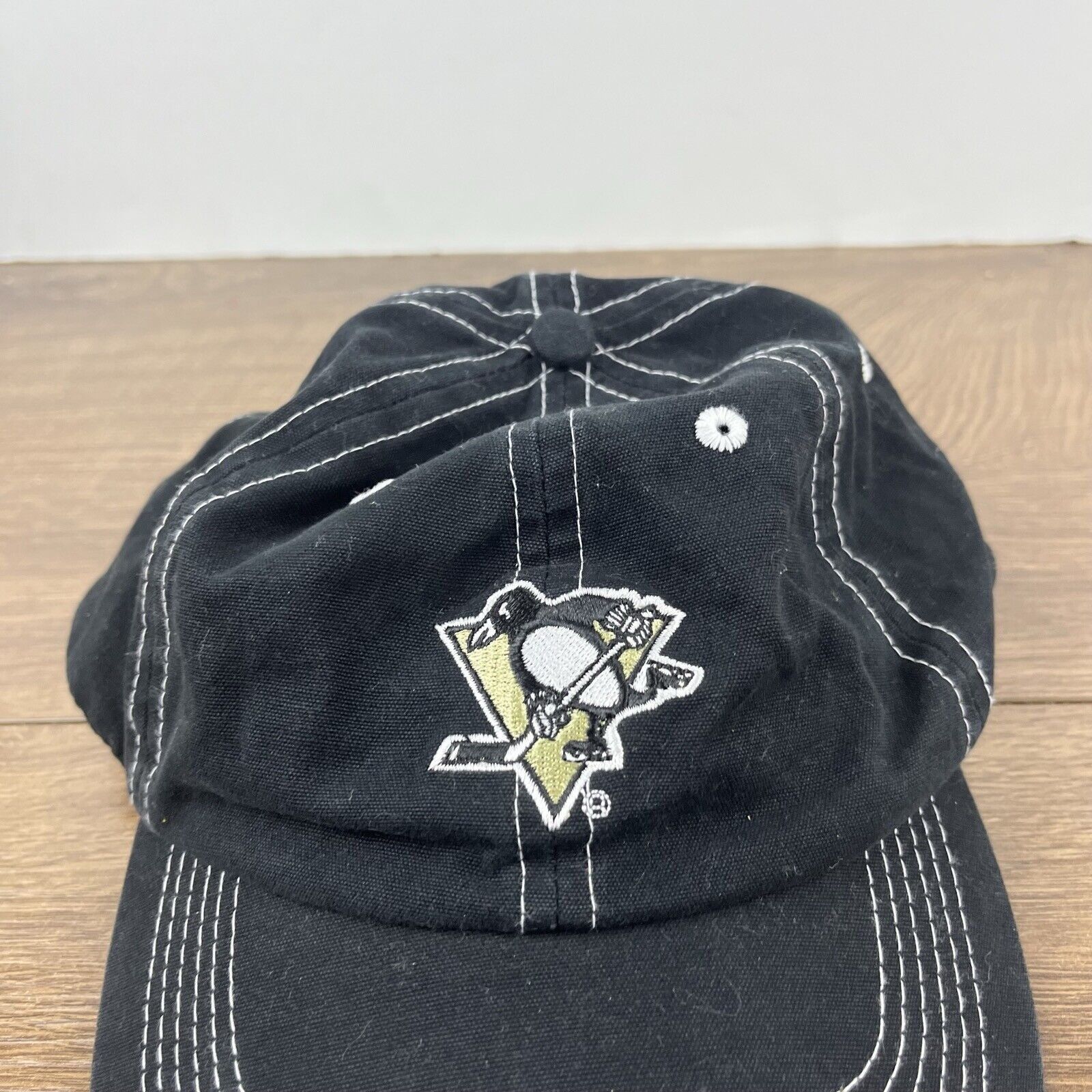 Other Pittsburgh Penguins Hat Black NHL Penguin Cap Hat Adjustable Size ONE SIZE - 9 Thumbnail