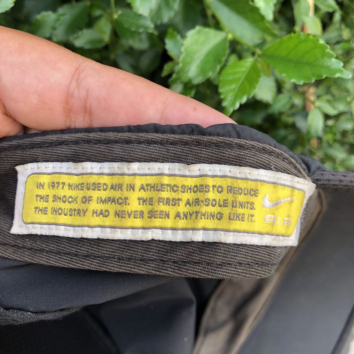 Nike Vtg y2k NIKE AIR 5panel cap Size ONE SIZE - 9 Thumbnail