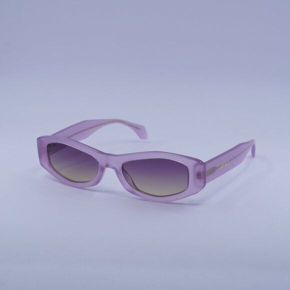 Versace Versace VE4487 551370 Sunglasses Opal Lillak Rectangle Frame Size ONE SIZE - 1 Thumbnail