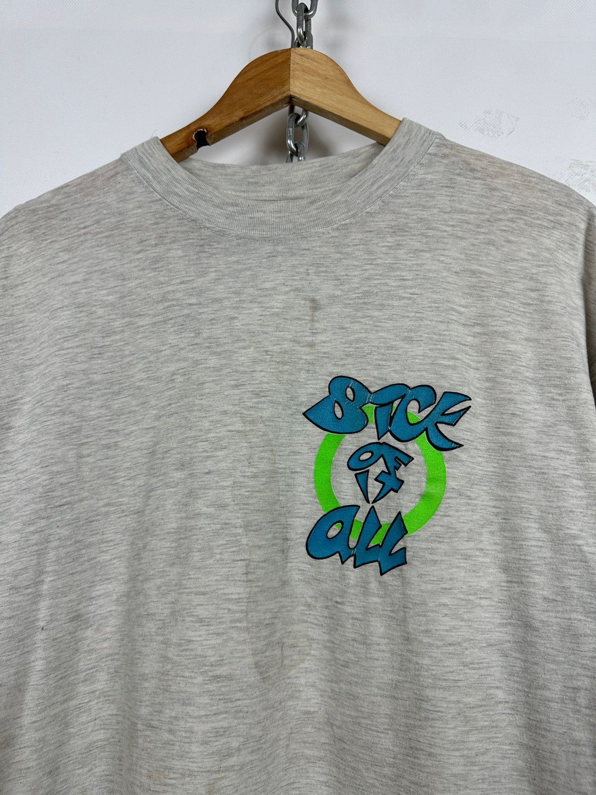 Band Tees 90s Vintage Sick Of It All No Cure Band T-Shirt Size US M / EU 48-50 / 2 - 11 Thumbnail