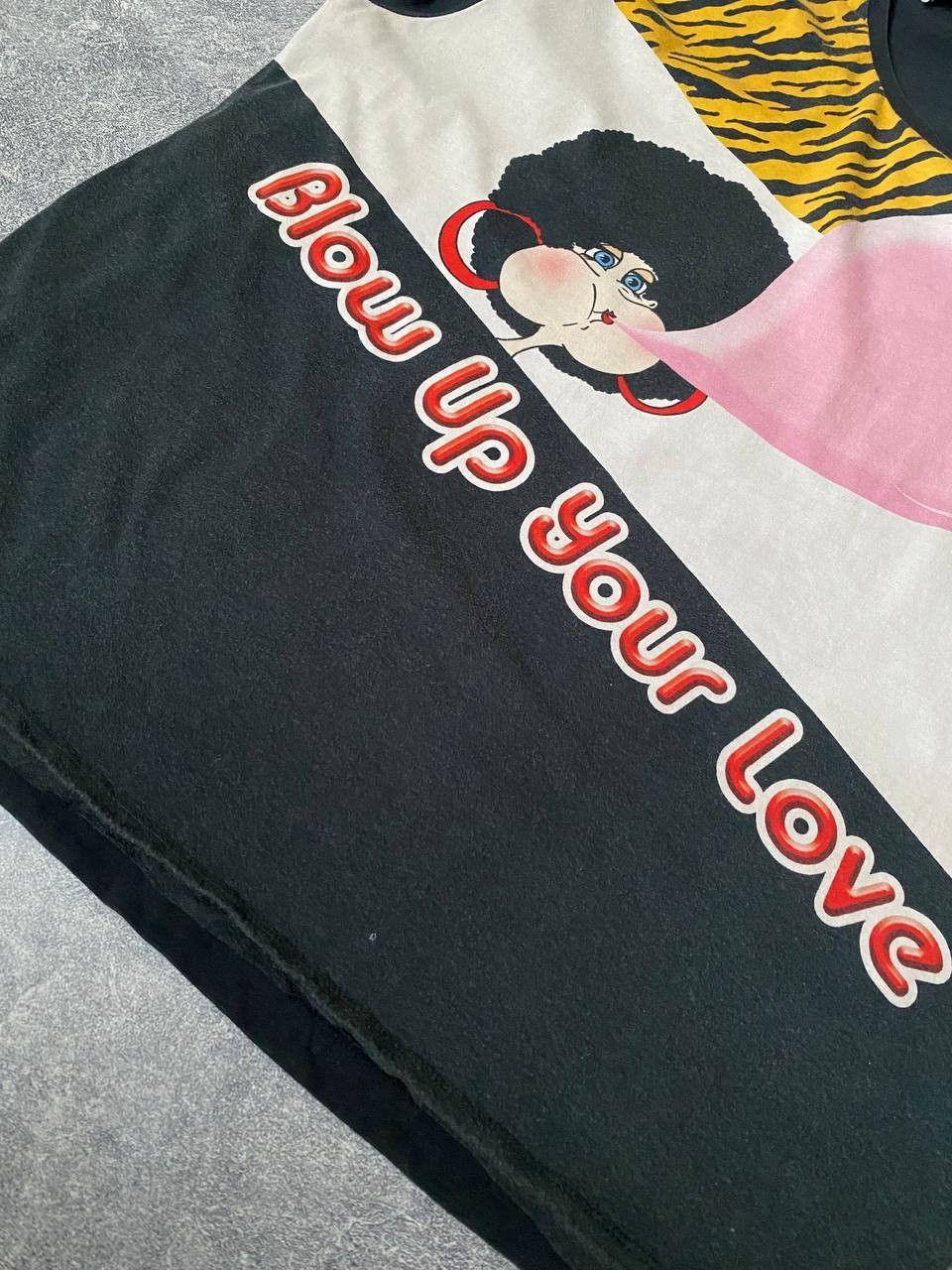 Moschino × Vintage Vintage Love Moschino T-Shirt Blow Up Your Love Size L / US 10 / IT 46 - 6 Thumbnail