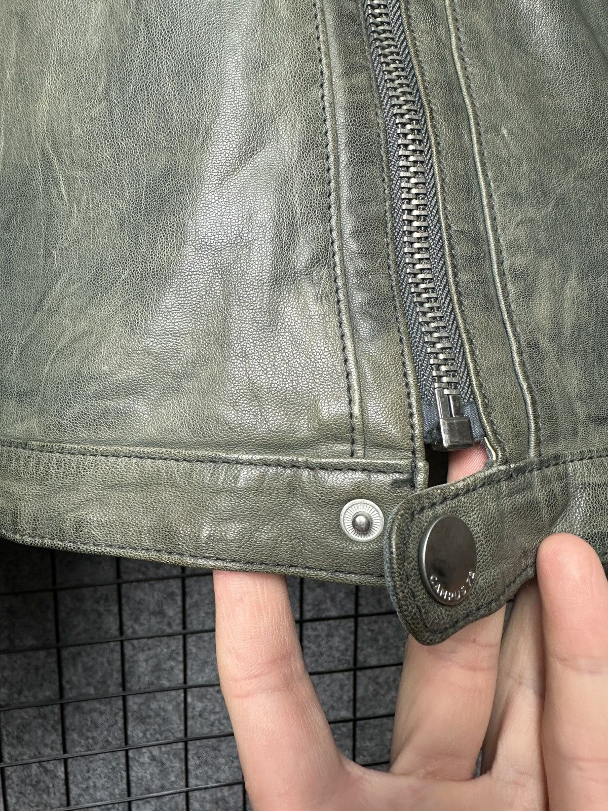 Genuine Leather × Marc O'Polo Campus by Marc O Polo Casual Real Leather Jacket Size M Size US M / EU 48-50 / 2 - 10 Thumbnail