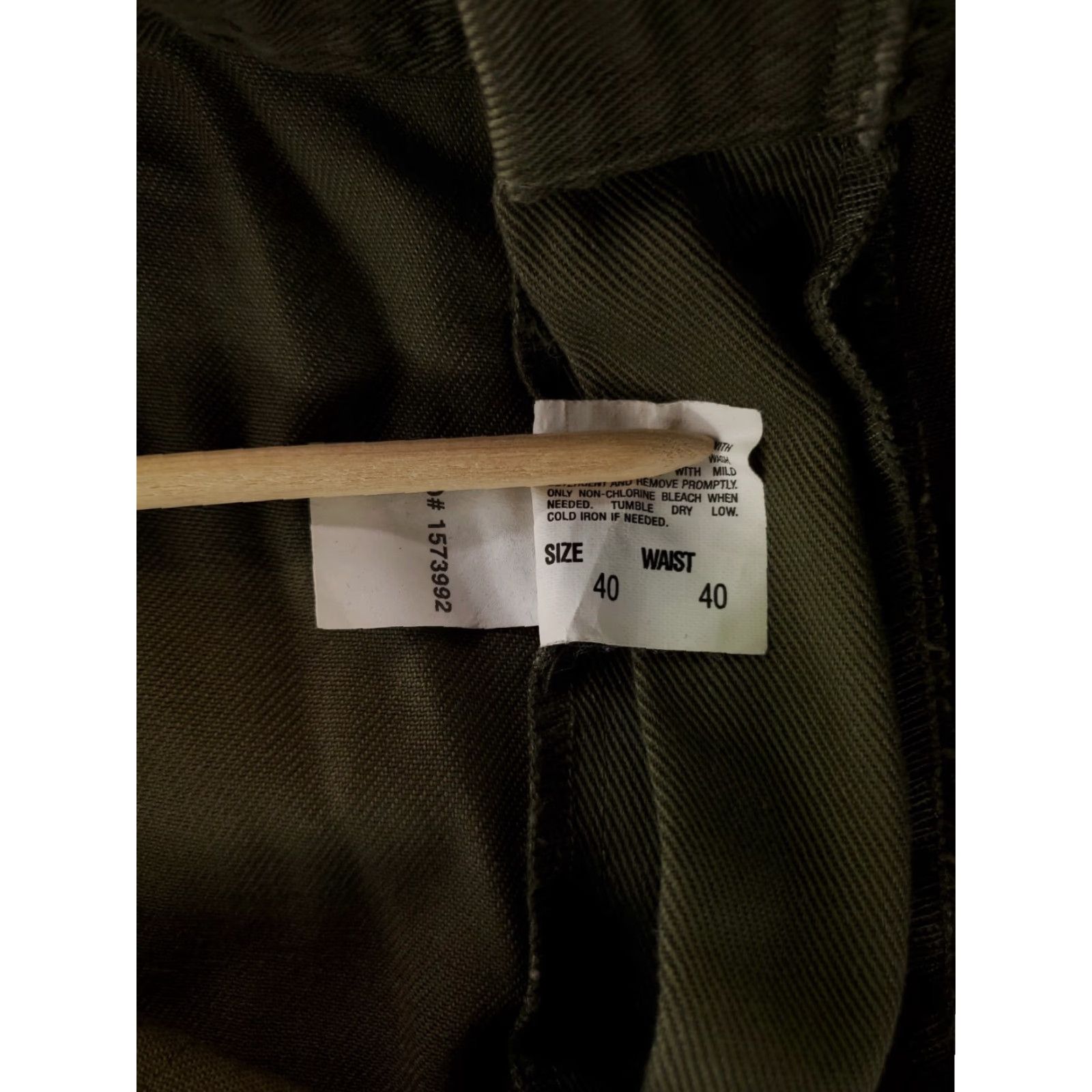 Vintage BSA Boy Scouts of America Pants Olive Green Mens 40 Cargo Regular 38 Inseam 29 Mens Green 36-40 x 29 Actual Size US 38 / EU 54 - 5 Thumbnail