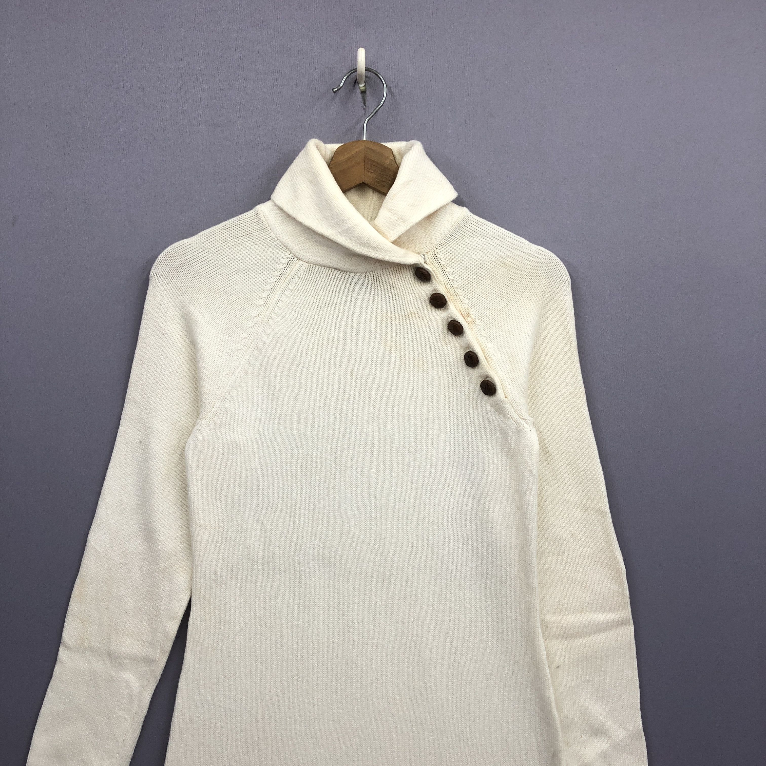 Lauren Ralph Lauren × Vintage Vintage Ralph Lauren Knit Dress Sweater Sweatshirt Jumper Size XS / US 0-2 / IT 36-38 - 2 Thumbnail