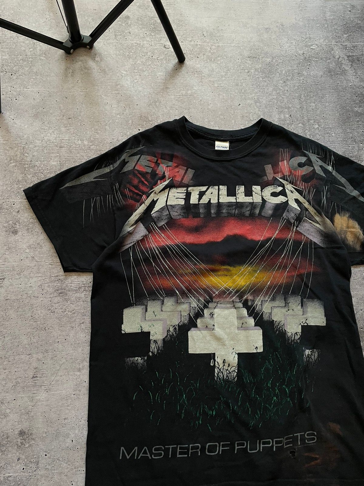 Metallica 🔥T-SHIRT METALLICA CRAZY VINTAGE FULL PRINTED🔥 Size US M / EU 48-50 / 2 - 1 Preview