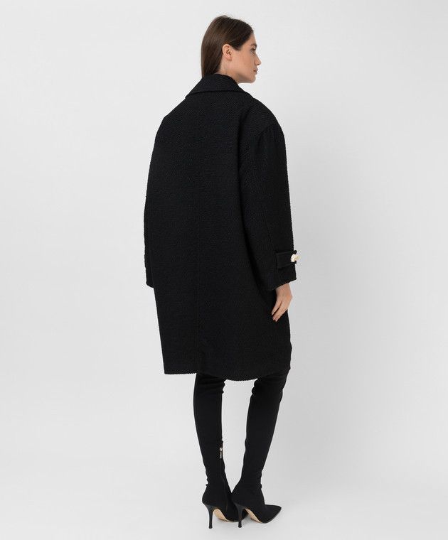 Dolce & Gabbana o1y0825 Coat in Black Size XS / US 0-2 / IT 36-38 - 4 Thumbnail