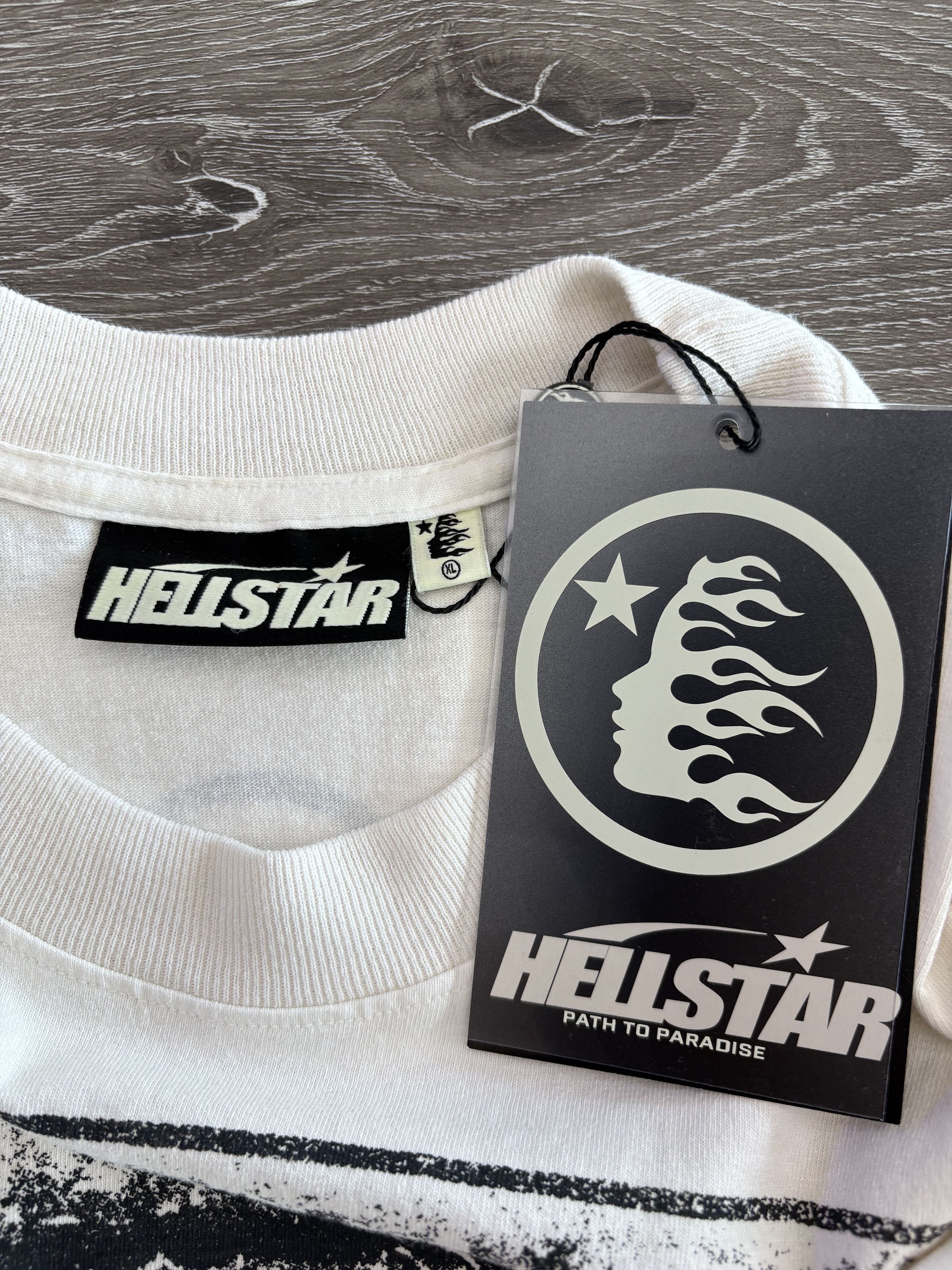 HELLSTAR Hellstar "Eyeball" T-Shirt (White) Size US XL / EU 56 / 4 - 3 Thumbnail
