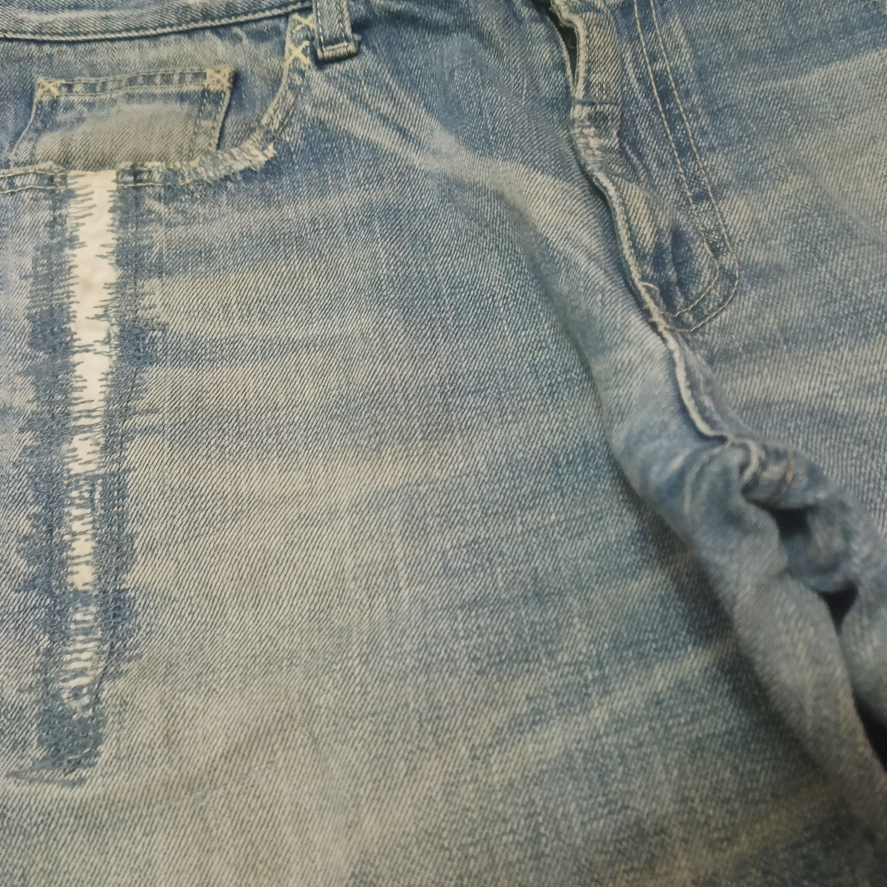 Neighborhood Rare!!! Neighborhood Savage Selvedge Jeans Distressed Jeans Size US 33 - 4 Thumbnail
