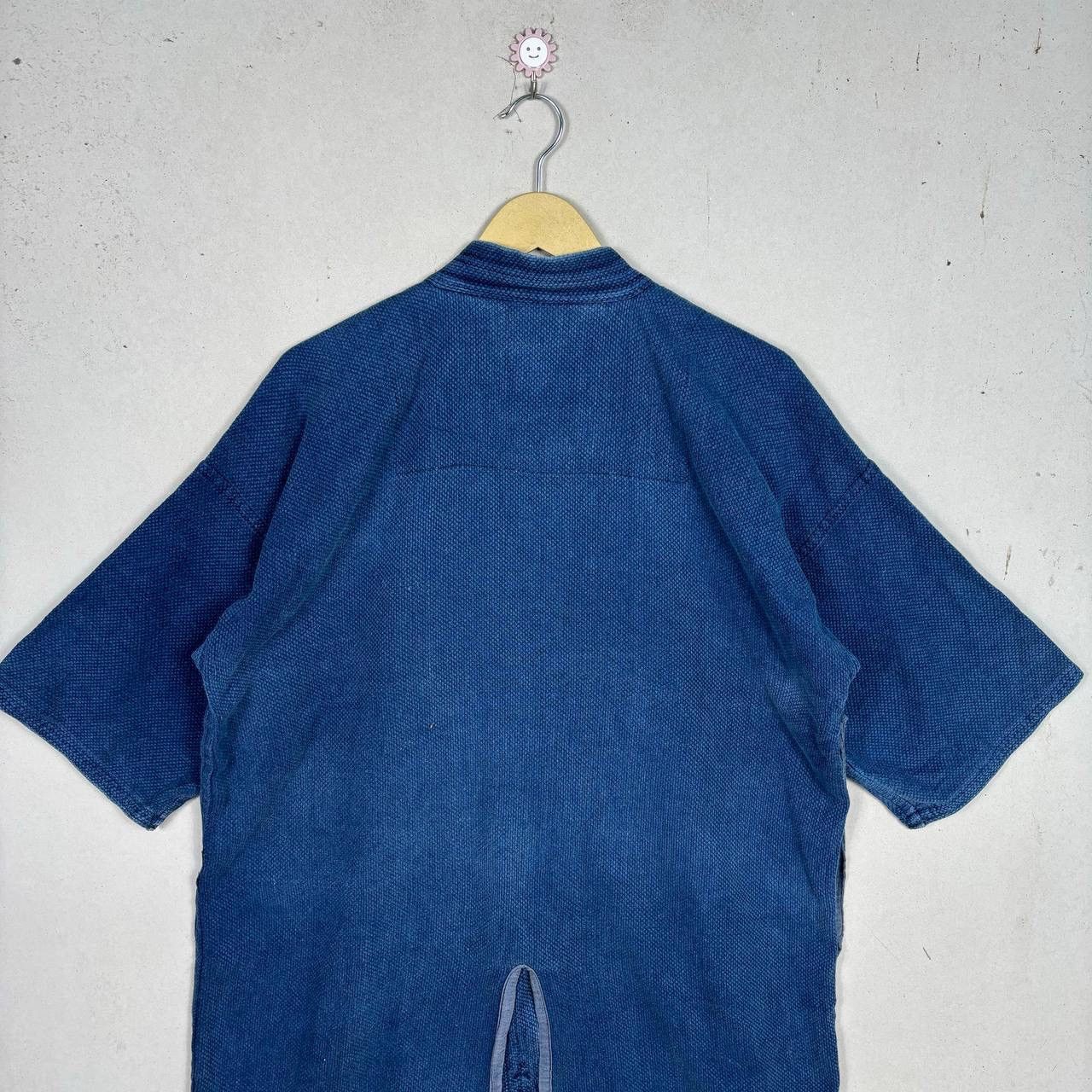 Japanese Brand Vtg Japanese Sashiko Kendo Gi Indigo Jacket Made in Japan Size US M / EU 48-50 / 2 - 4 Thumbnail