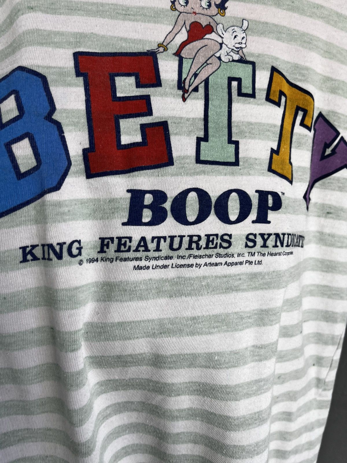 Designer Betty boop t shirt 1994 vintage Size US S / EU 44-46 / 1 - 4 Thumbnail