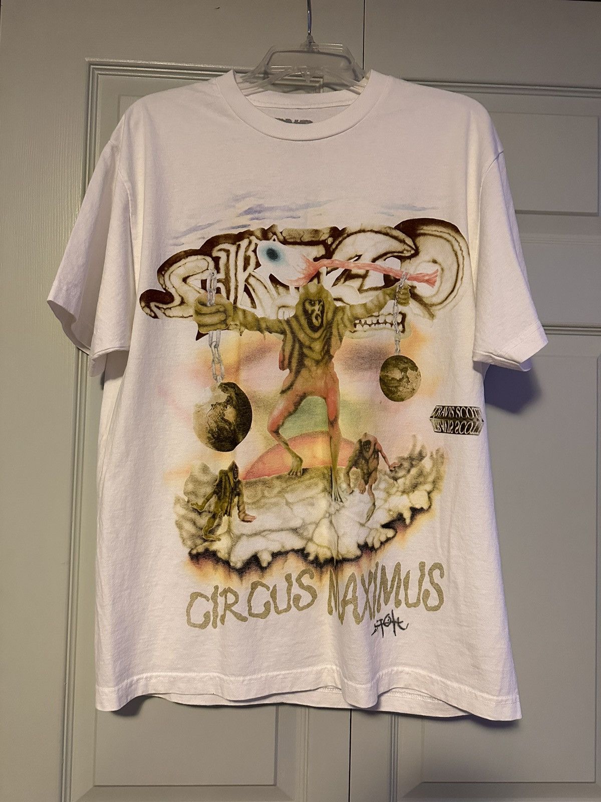 Travis Scott Travis Scott Utopia Merch “Skitzo” T-Shirt | Grailed