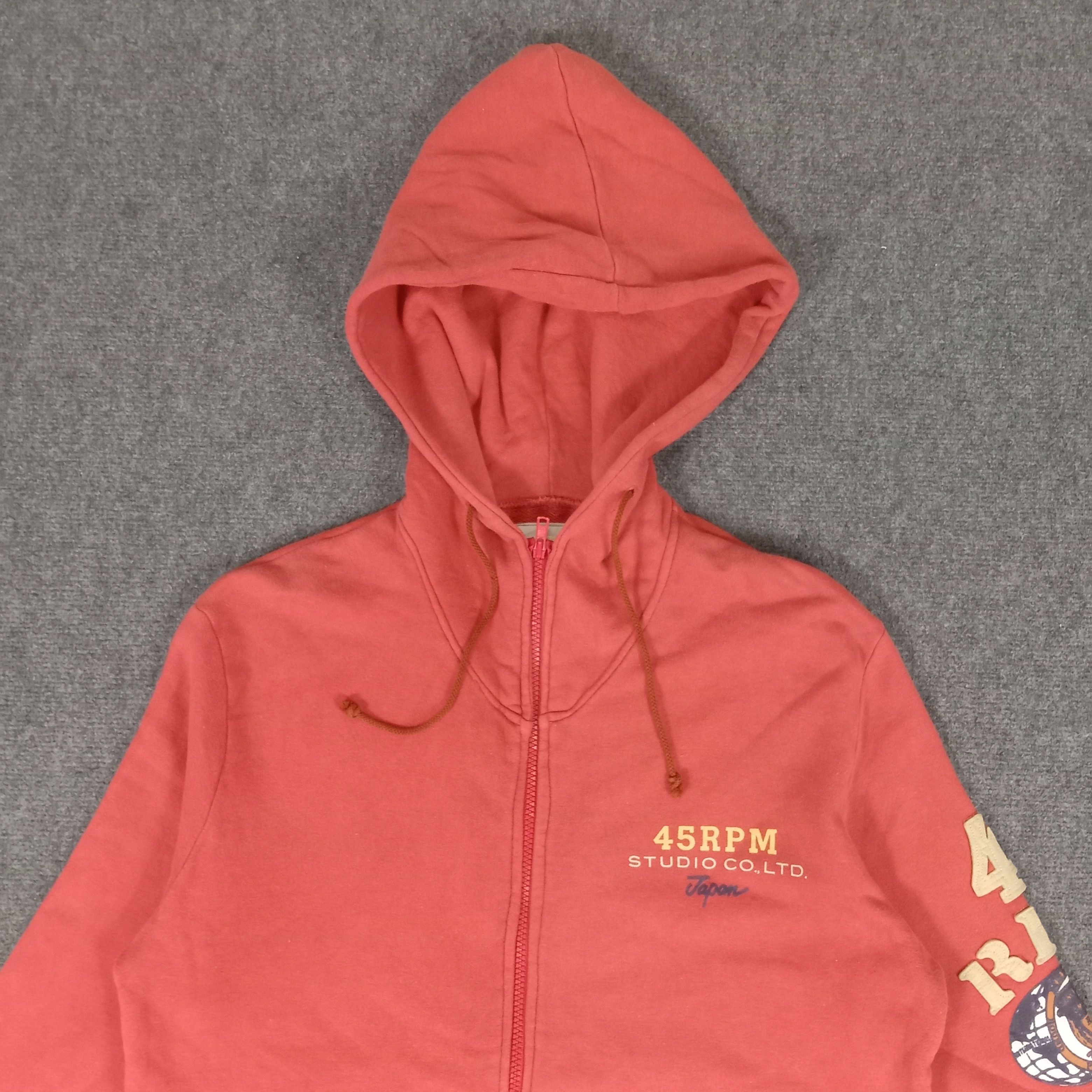 45rpm × Japanese Brand × Vintage 45rpm Japanese Brand Rare Staff Design Hoodies Size US M / EU 48-50 / 2 - 2 Thumbnail