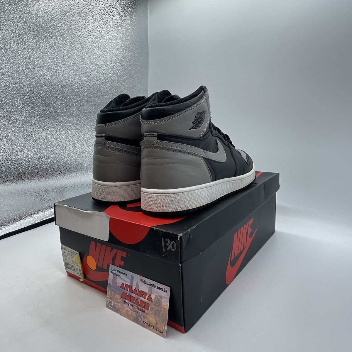 Jordan Brand Air Jordan 1 high shadow Size US 7 / EU 40 - 5 Thumbnail