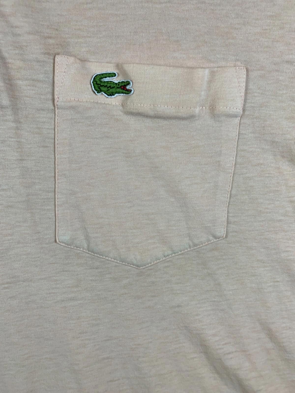 Lacoste VINTAGE Izod Lacoste 90s Peach SS Polo w/ Pocket (237) Size US M / EU 48-50 / 2 - 6 Thumbnail