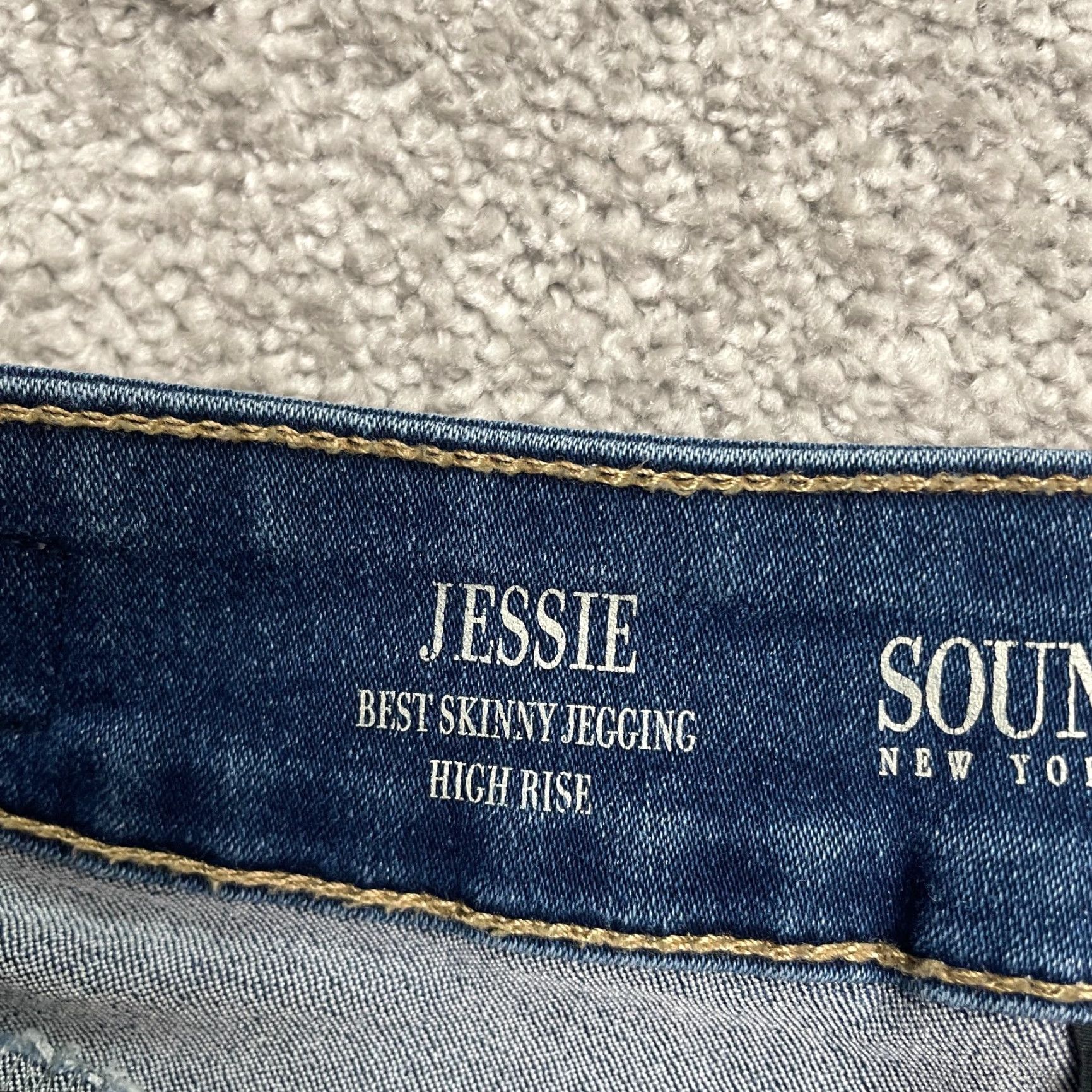 Vintage Soundstyle Jessie Jeans Womens 6 Blue High Rise Skinny Stretch 28x28 City USA Classic Size 28" / US 6 / IT 42 - 6 Thumbnail