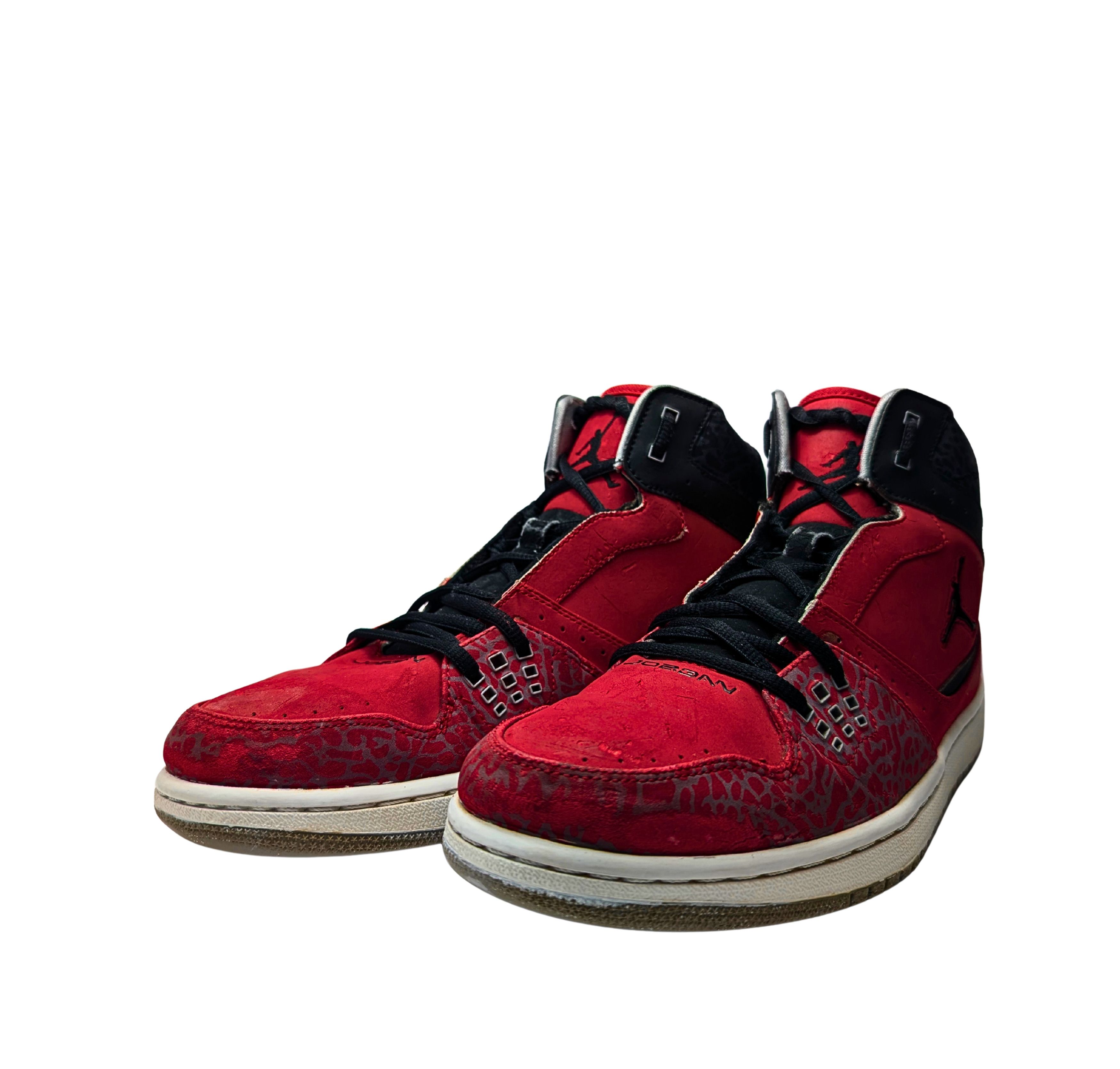 Nike Jordan 1 Flight – Fire Red – Size 10.5 Size US 10.5 / EU 43-44 - 4 Thumbnail