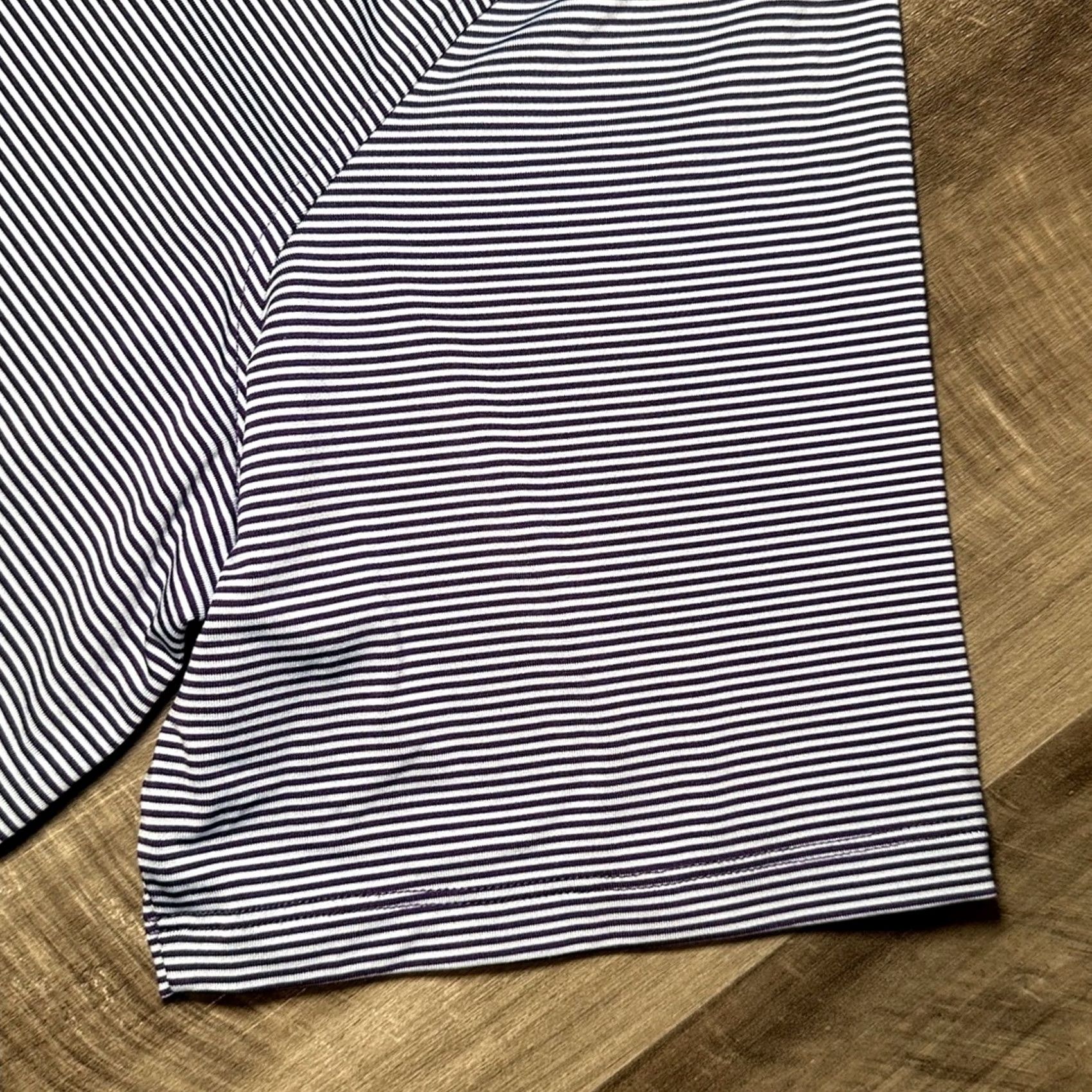 Vintage Greyson Saranac Striped Golf Polo XL Men Blue Polo Saranac Striped Golf Polo XL Mens Blue Size US XL / EU 56 / 4 - 4 Thumbnail