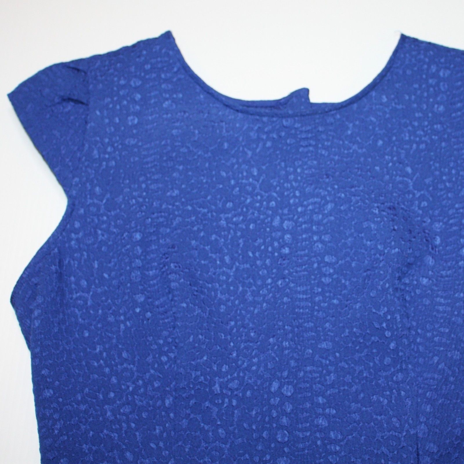 Rachel Zoe Ginta Drop Waist Ruffle Dress in Blue size 6 NWT MSRP $275 Size M / US 6-8 / IT 42-44 - 7 Thumbnail