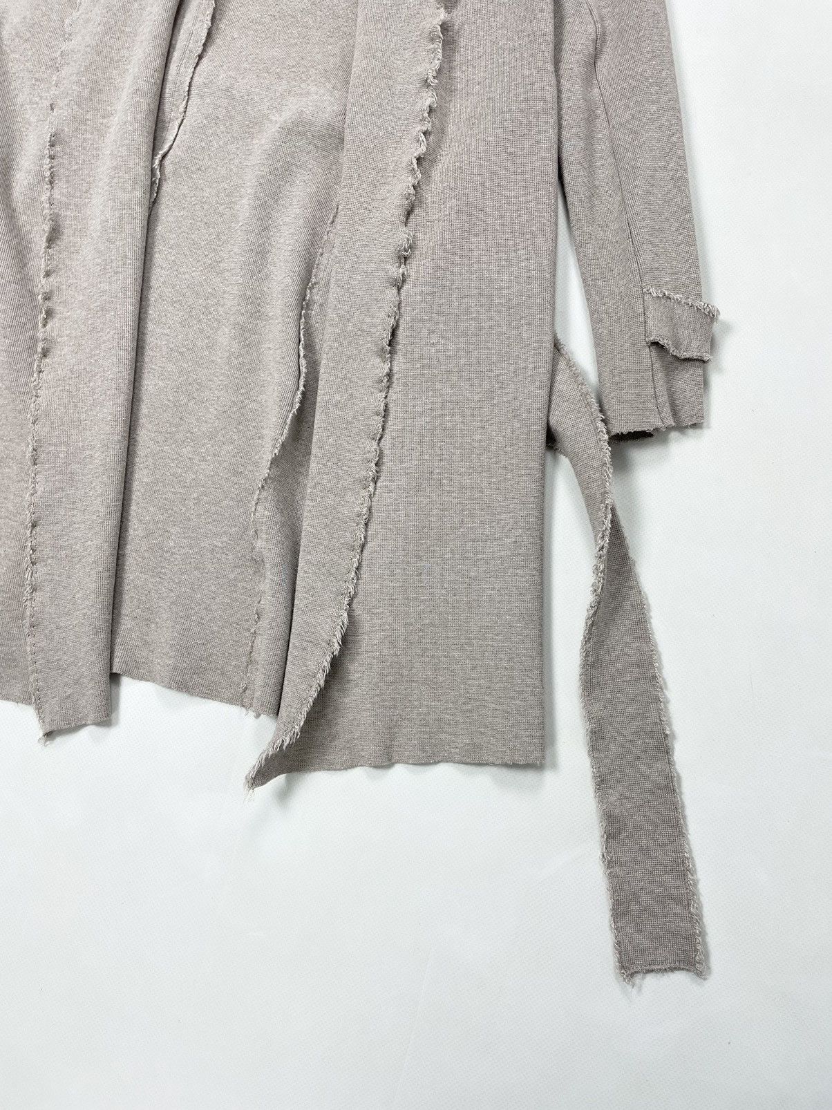 Harris Wharf London Harris Wharf London 🐚 disstressed y2k avandgarde coat Size S / US 4 / IT 40 - 6 Thumbnail