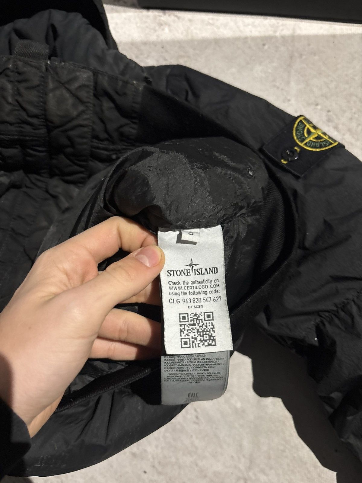 Stone Island Rare Grail Puffer Down Jacket Stone Island Garment Dyed Size US S / EU 44-46 / 1 - 10 Thumbnail