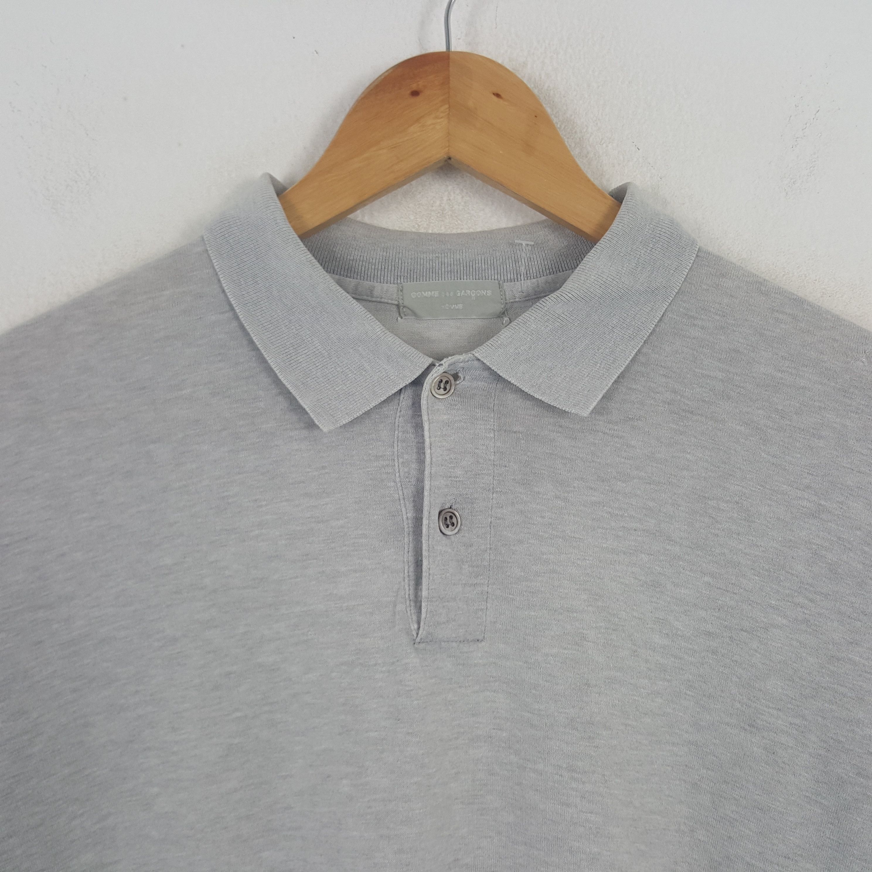 Comme des Garcons Homme × Japanese Brand × Vintage Vintage Comme des Garcons Homme Japanese Brand Polos Size US L / EU 52-54 / 3 - 2 Thumbnail