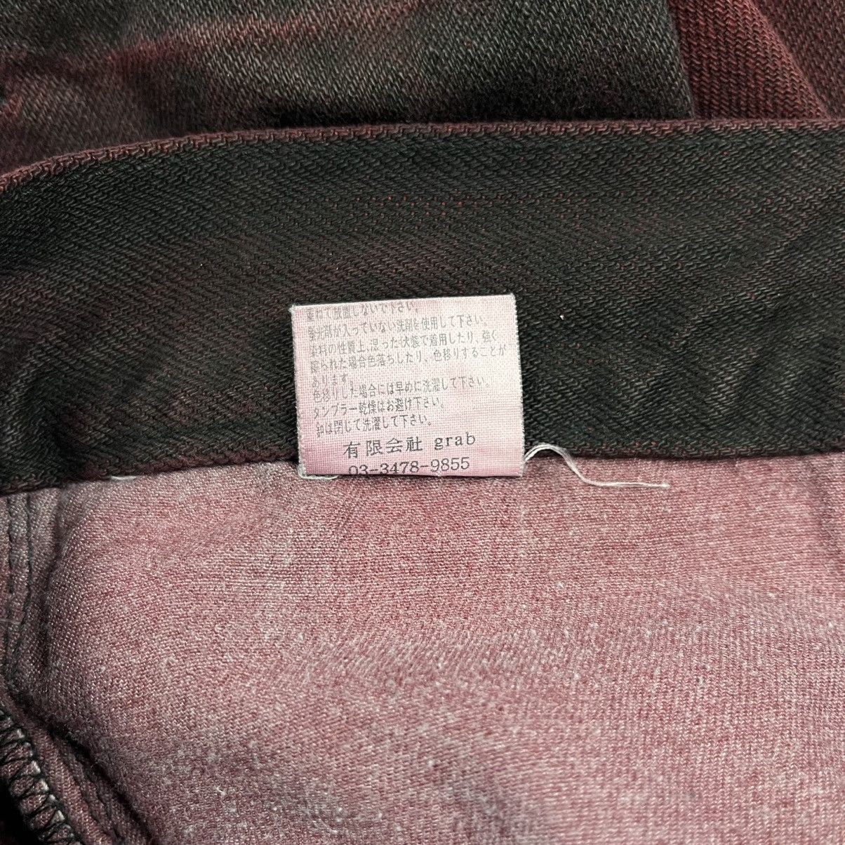 14th Addiction 2000s Midas - Red Blood Flared Denim Size US 29 - 10 Thumbnail