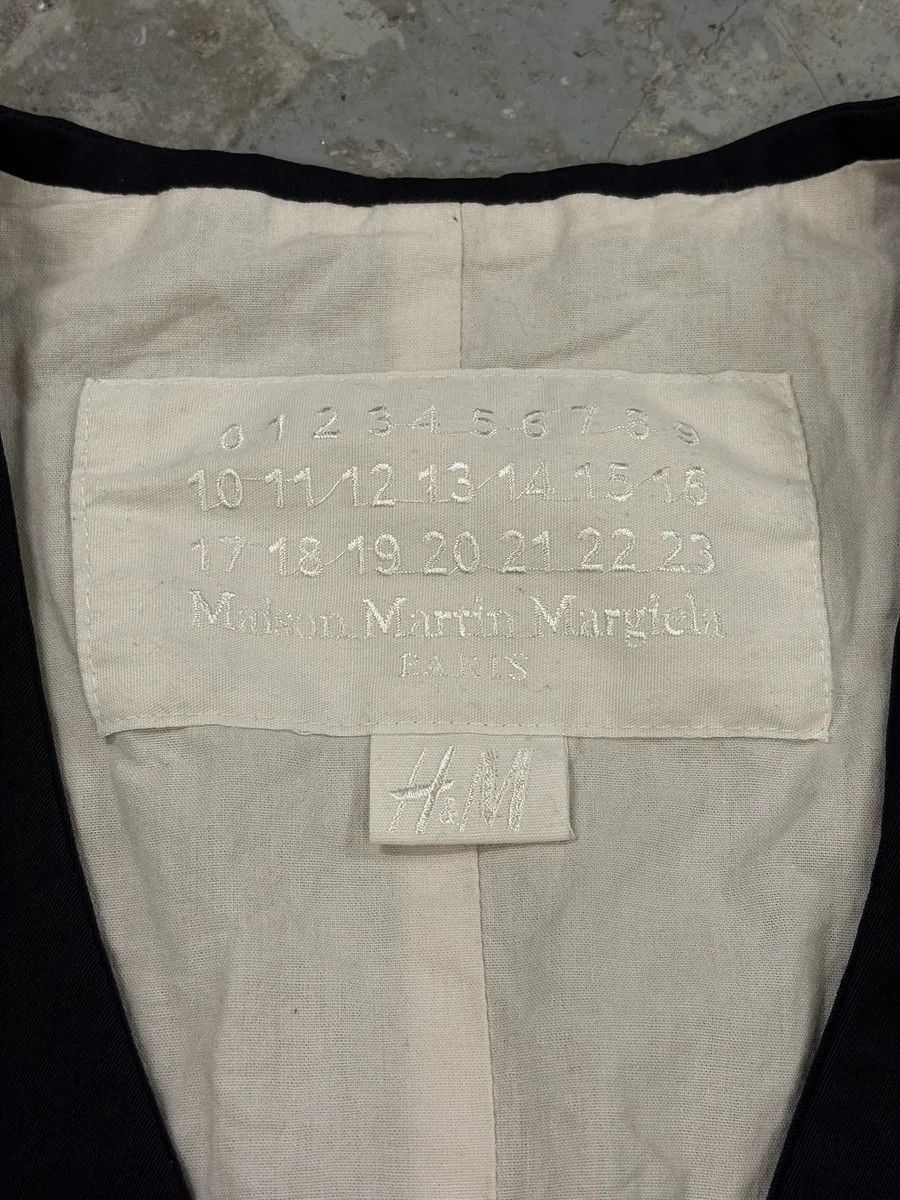 Maison Margiela Maison Margiela H&M Navy Waistcoat Vest Size US S / EU 44-46 / 1 - 8 Thumbnail