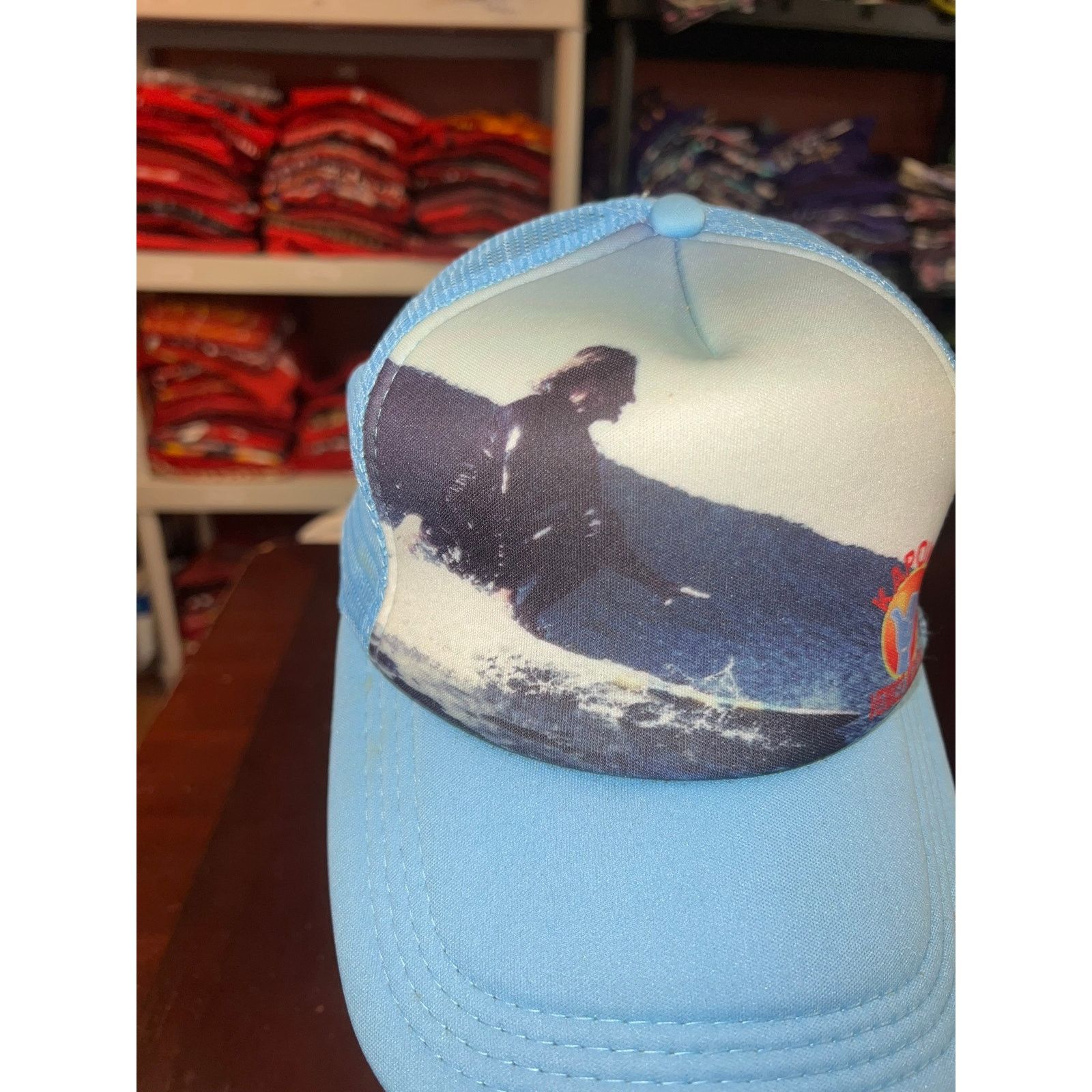 Vintage Vintage Venice Beach Surf Hat Surfing Kapowui Snapback Size ONE SIZE - 2 Thumbnail