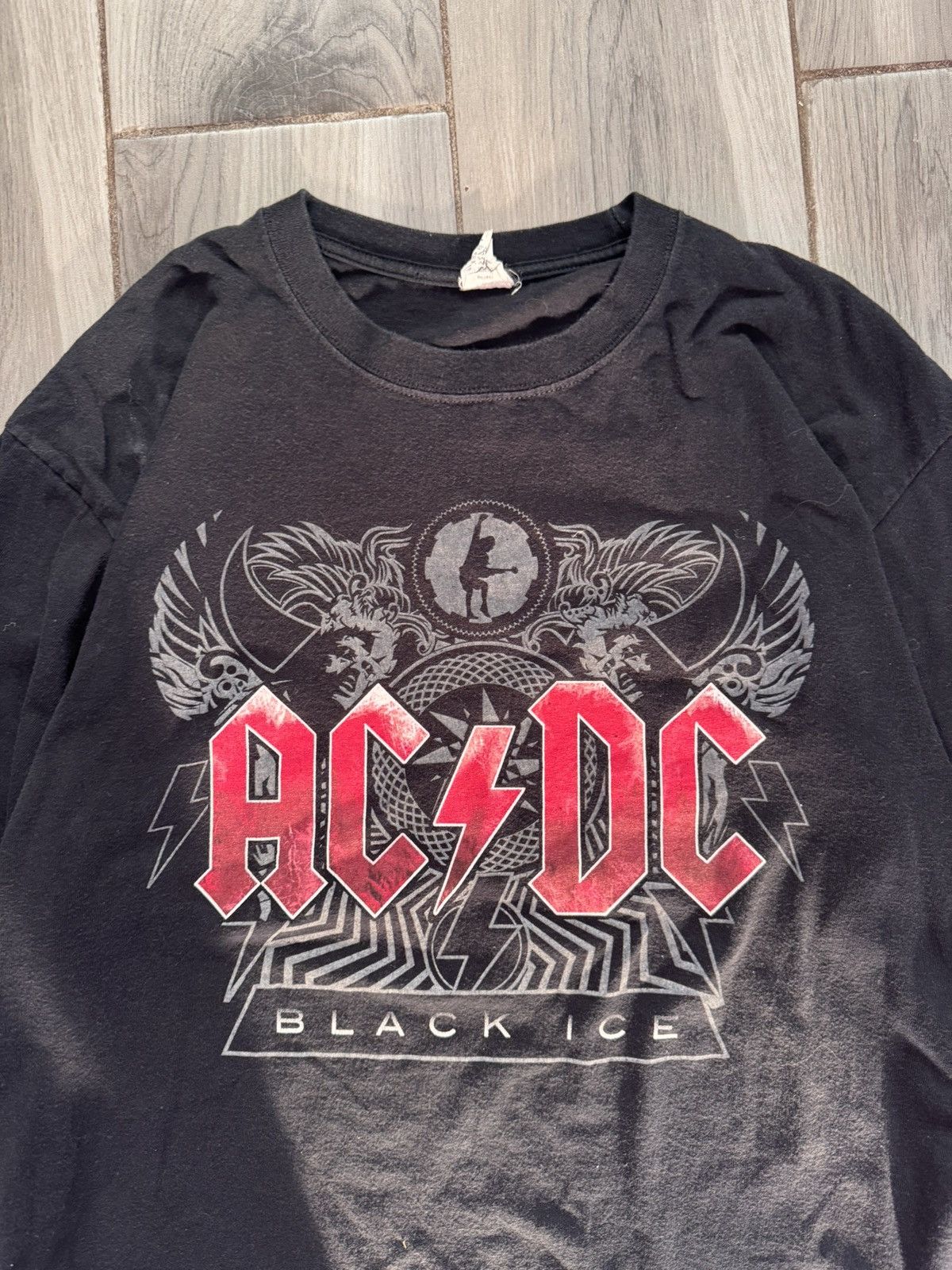 Other Vintage AC/DC black ice long sleeve shirt Size US XL / EU 56 / 4 - 2 Thumbnail
