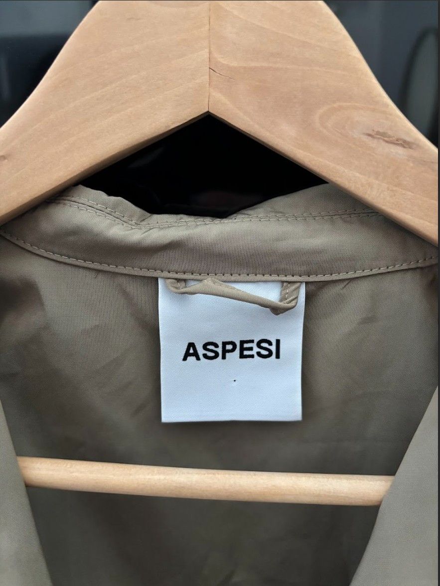 Aspesi Aspesi Women's Overcoat Size L / US 10 / IT 46 - 4 Thumbnail