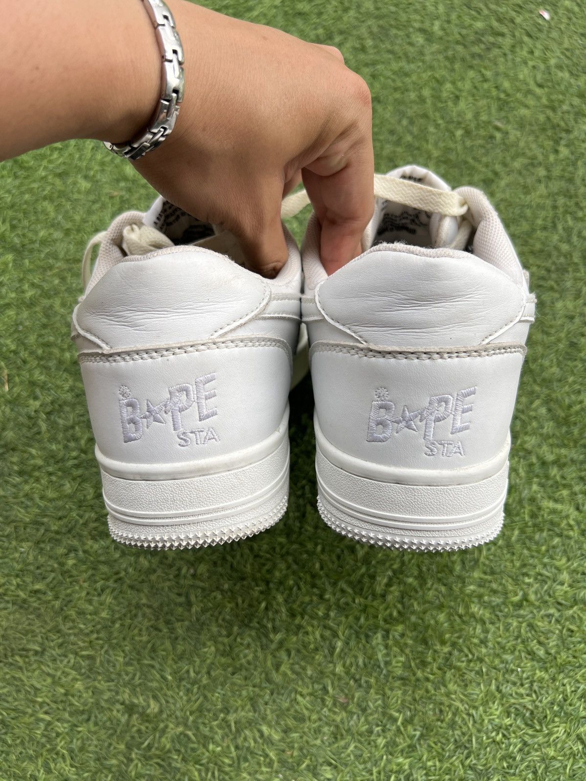 Bape Bape Sta Low White OG Size US 9.5 / EU 42-43 - 6 Thumbnail
