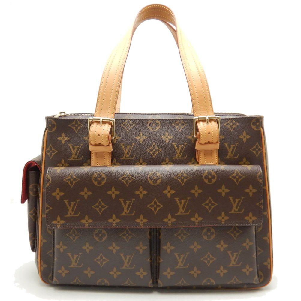 Louis Vuitton Monogram Multiple Cite Tote Bag Brown