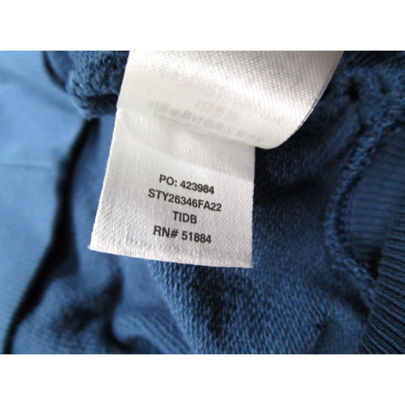 Patagonia PATAGONIA Sweatshirt Mens XS Blue Regenerative Organic Pullover Long Sleeve Size US XS / EU 42 / 0 - 4 Thumbnail