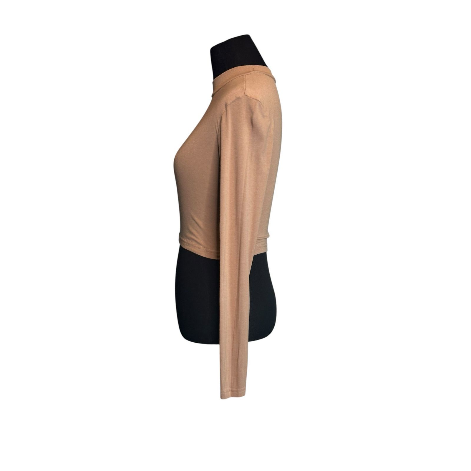 Shein Shein beige long sleeves t shirt top size Small Size S / US 4 / IT 40 - 10 Thumbnail
