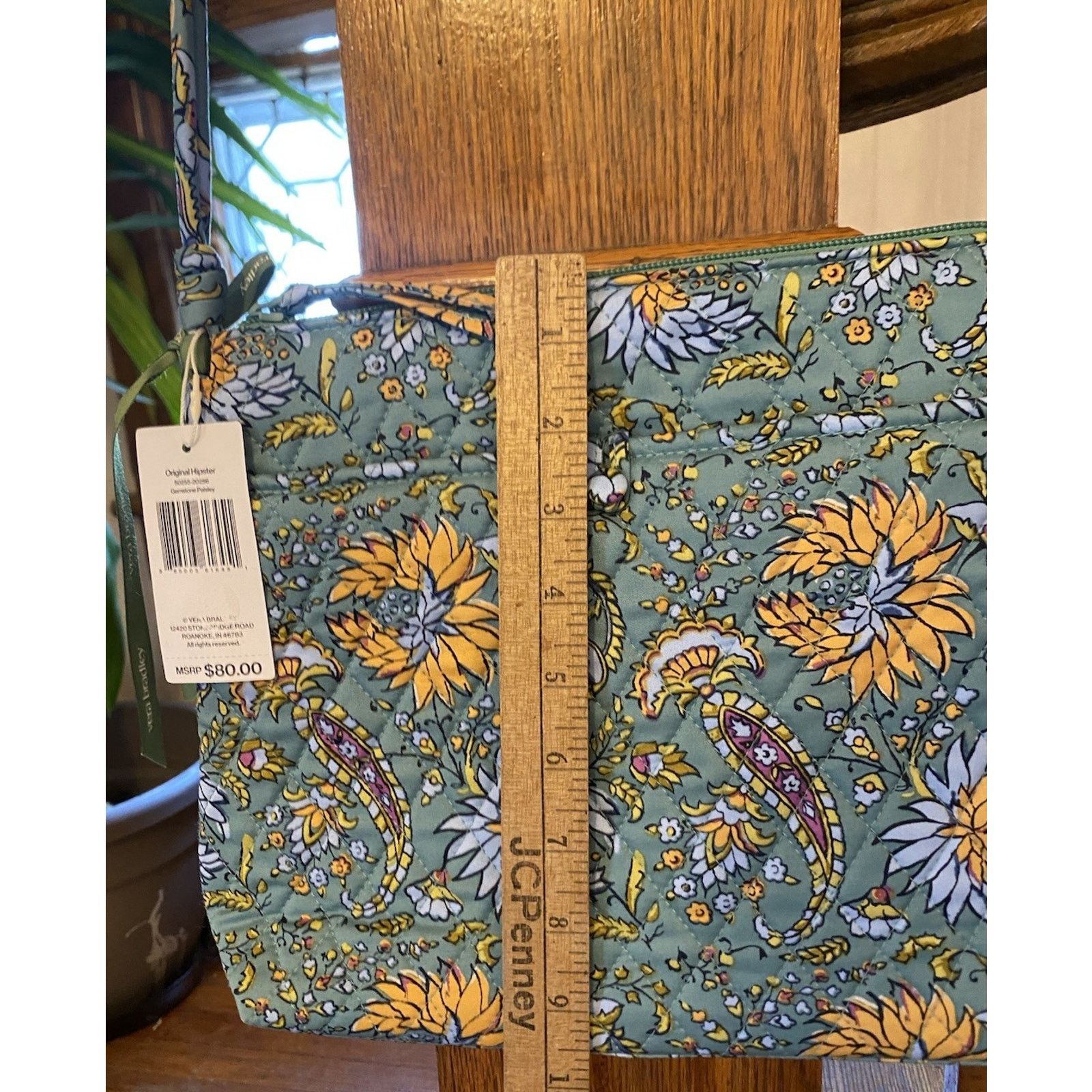 Vera Bradley NWT Vera Bradley Original Hipster Purse Gemstone Paisley $80 Size ONE SIZE - 2 Thumbnail