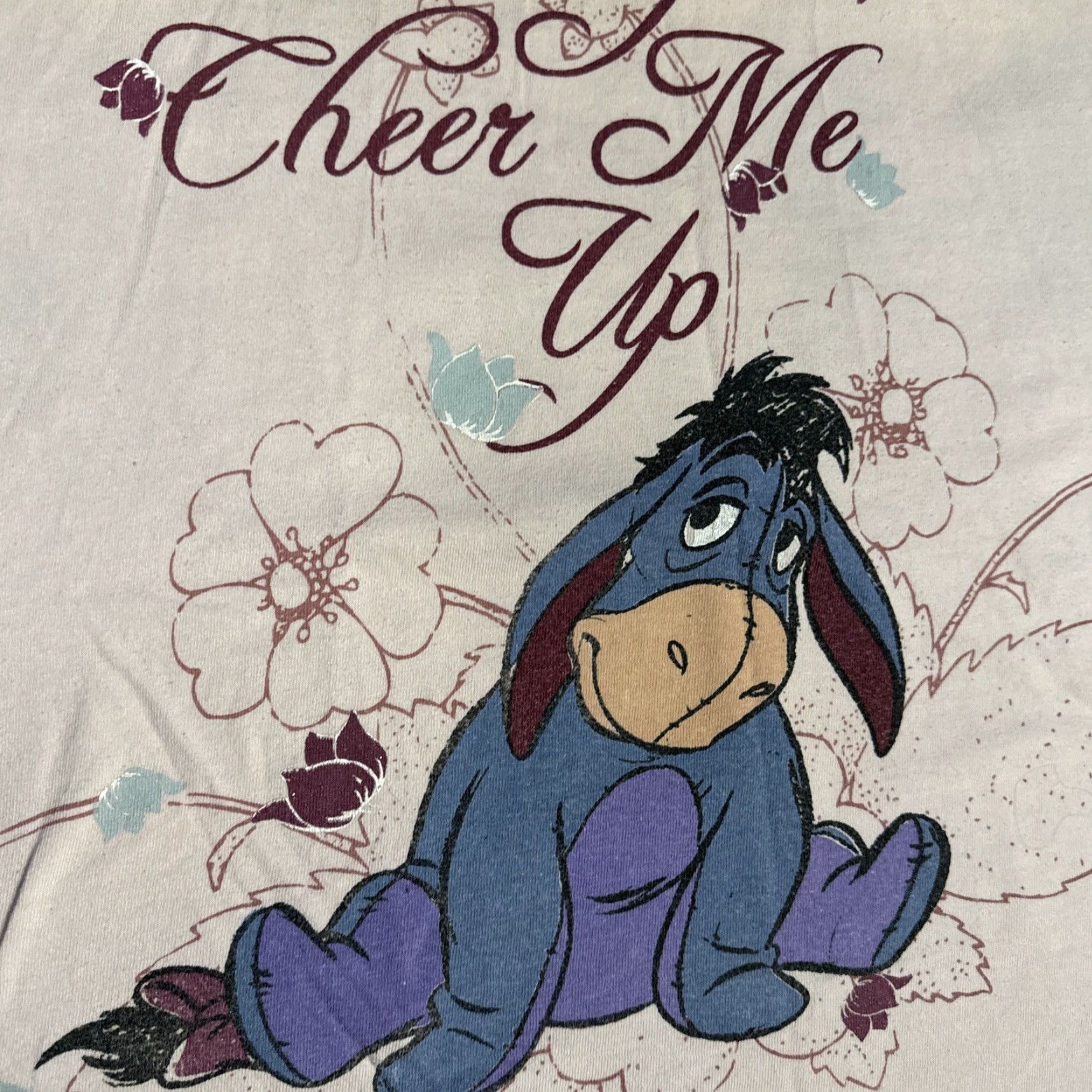 Disney VINTAGE Disney Eeyore Pink T-Shirt XL Unisex Adults Winnie The Pooh Men/Women?? Size XL / US 12-14 / IT 48-50 - 4 Thumbnail