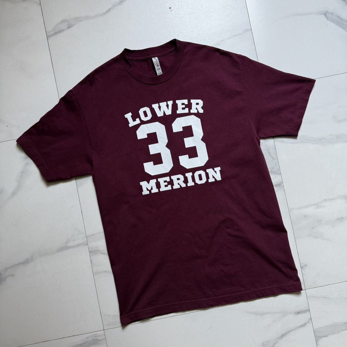 Vintage Vintage Y2K Kobe Bryant Lower Merion T-Shirt Size US L / EU 52-54 / 3 - 4 Thumbnail
