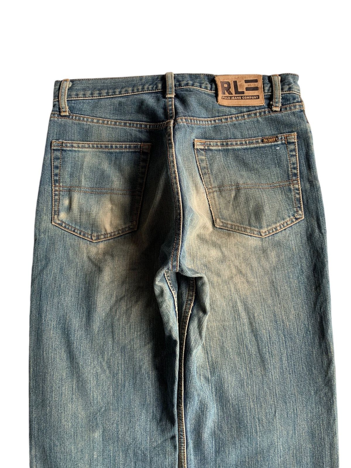 Jean × Polo Ralph Lauren × Vintage POLO RALPH LAUREN JEANS MUDWASH FADED DISTRESSED DENIM Size US 30 / EU 46 - 6 Thumbnail