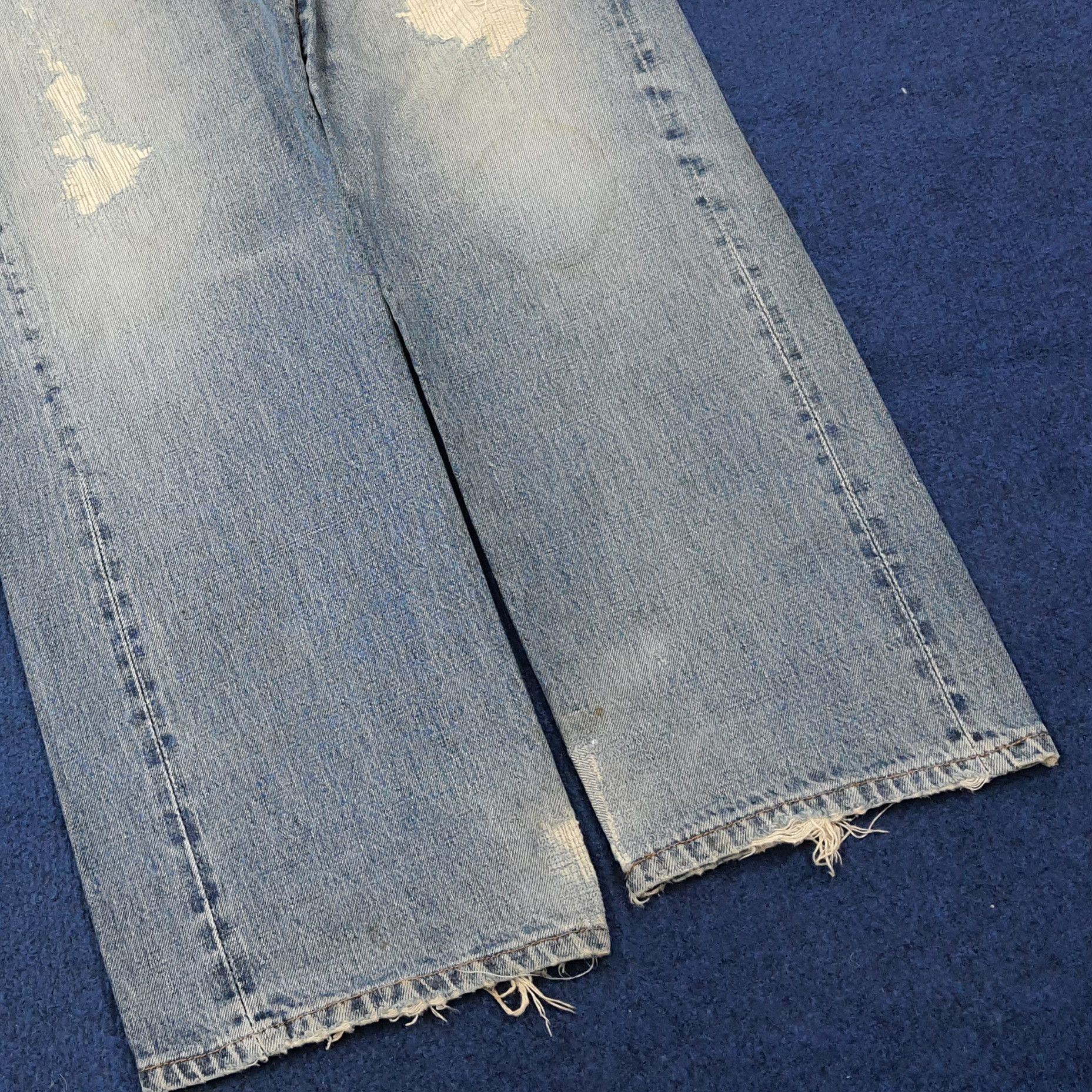 Levi's VINTAGE LEVI'S 502 Rare Redline Selvedge Denim Jeans C272N8 Size US 32 / EU 48 - 3 Thumbnail