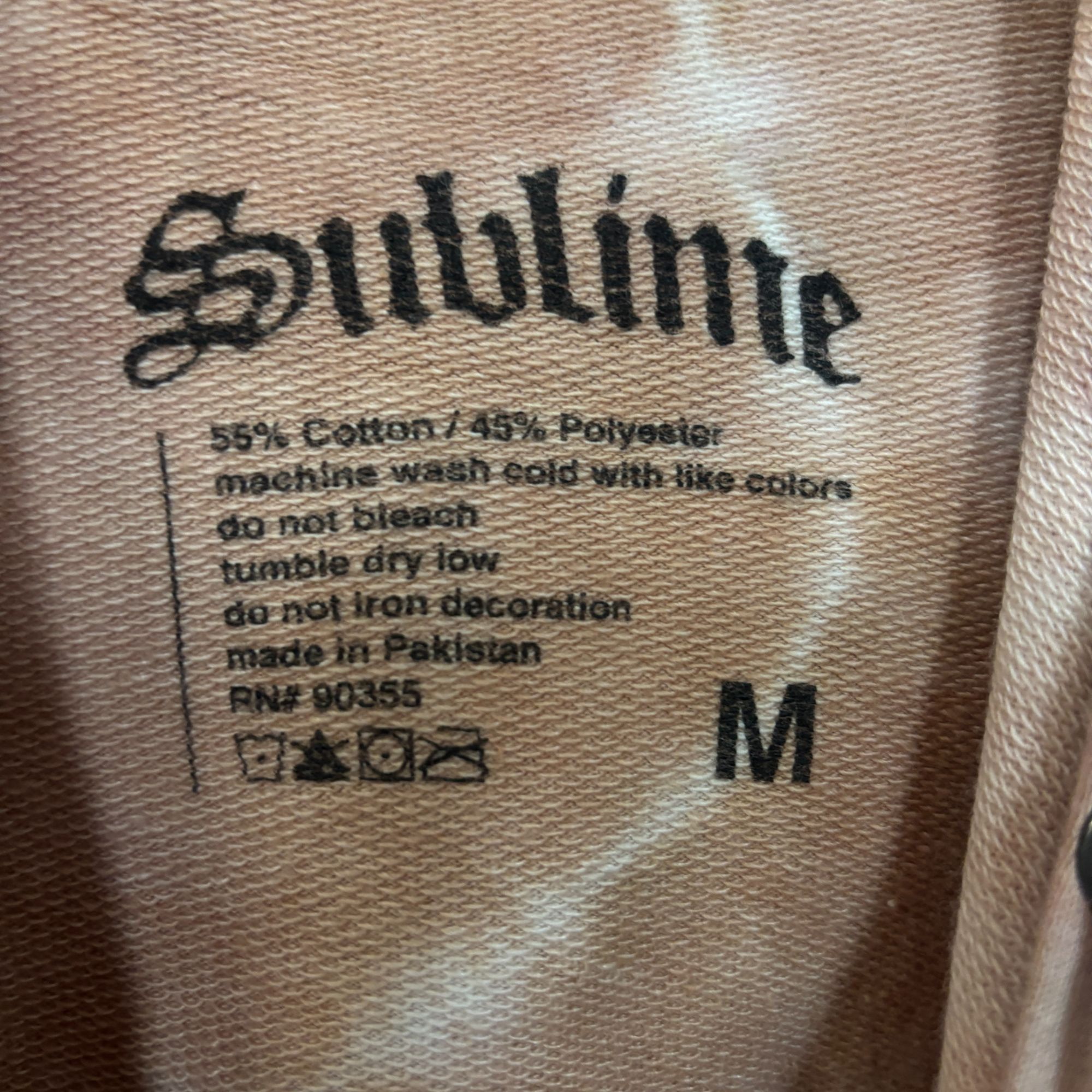 Sublime Sublime Sun 1995 Summer Tour Tie Dye Ska Rock Band Hoodie M Size US M / EU 48-50 / 2 - 5 Thumbnail