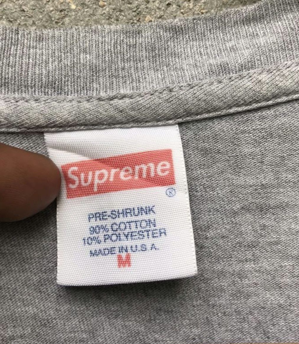 Band Tees × Supreme FIRE 🔥🔥 SUPREME X SIOUXISE AND THE BANSHEES GREY SHIRT SS14 Size US M / EU 48-50 / 2 - 5 Thumbnail