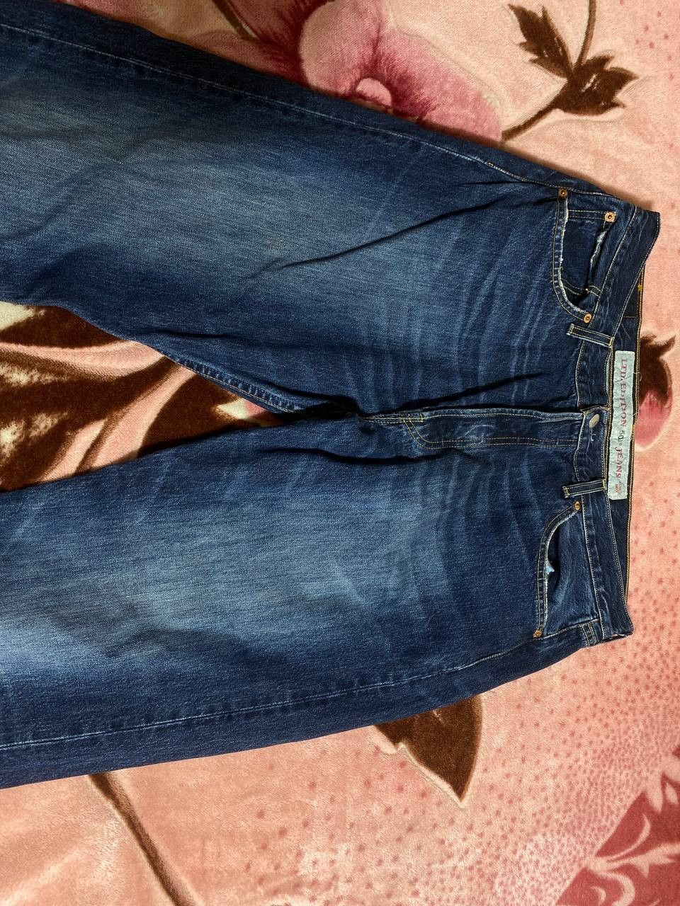 Levi's × Vintage Crazy vintage 90’s Levi’s 501 white essential jeans skater Size US 38 / EU 54 - 9 Thumbnail