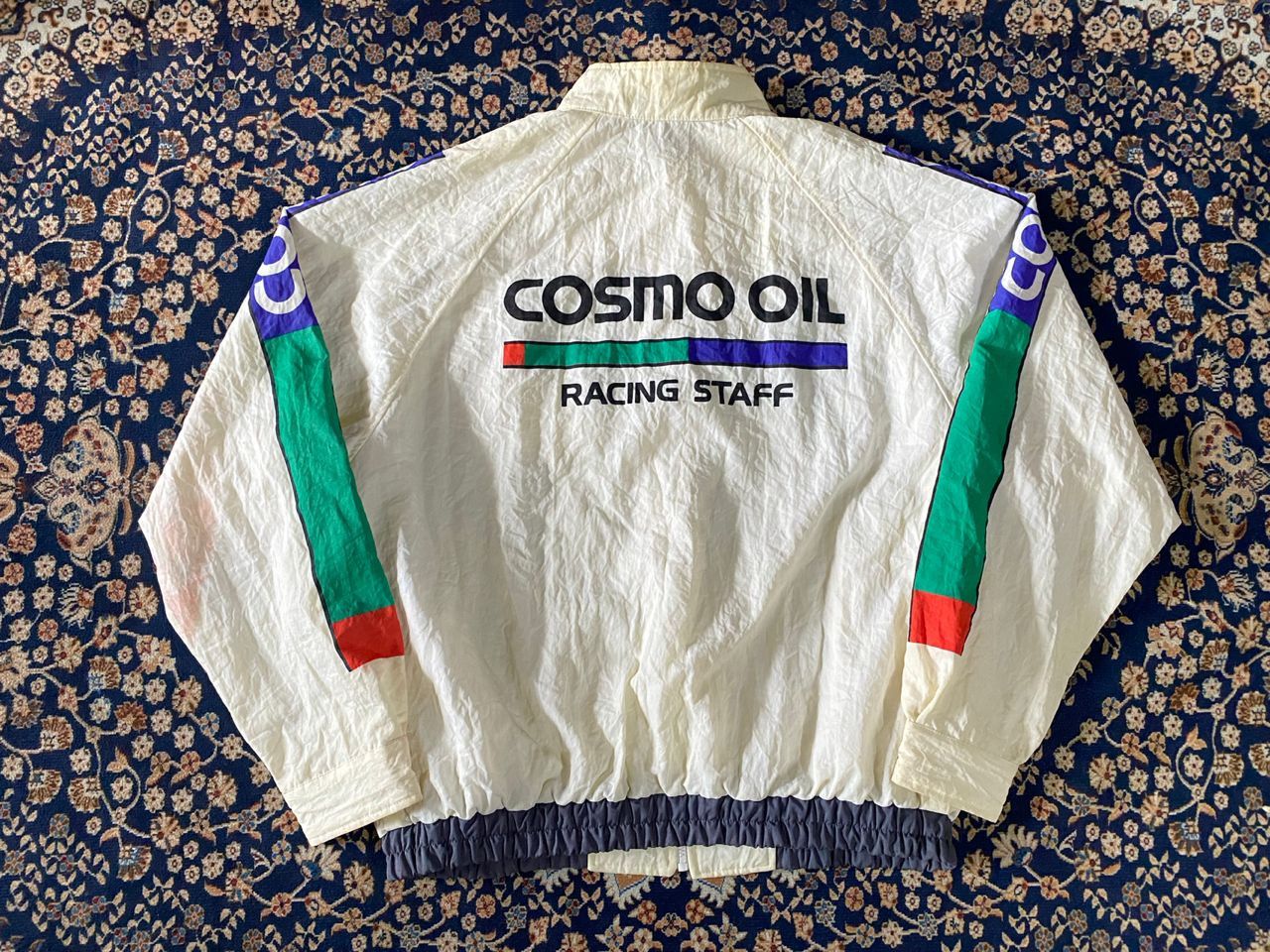 Other VINTAGE 🔥 COSMO OIL RACING STAFF JACKET Size US M / EU 48-50 / 2 - 1 Thumbnail