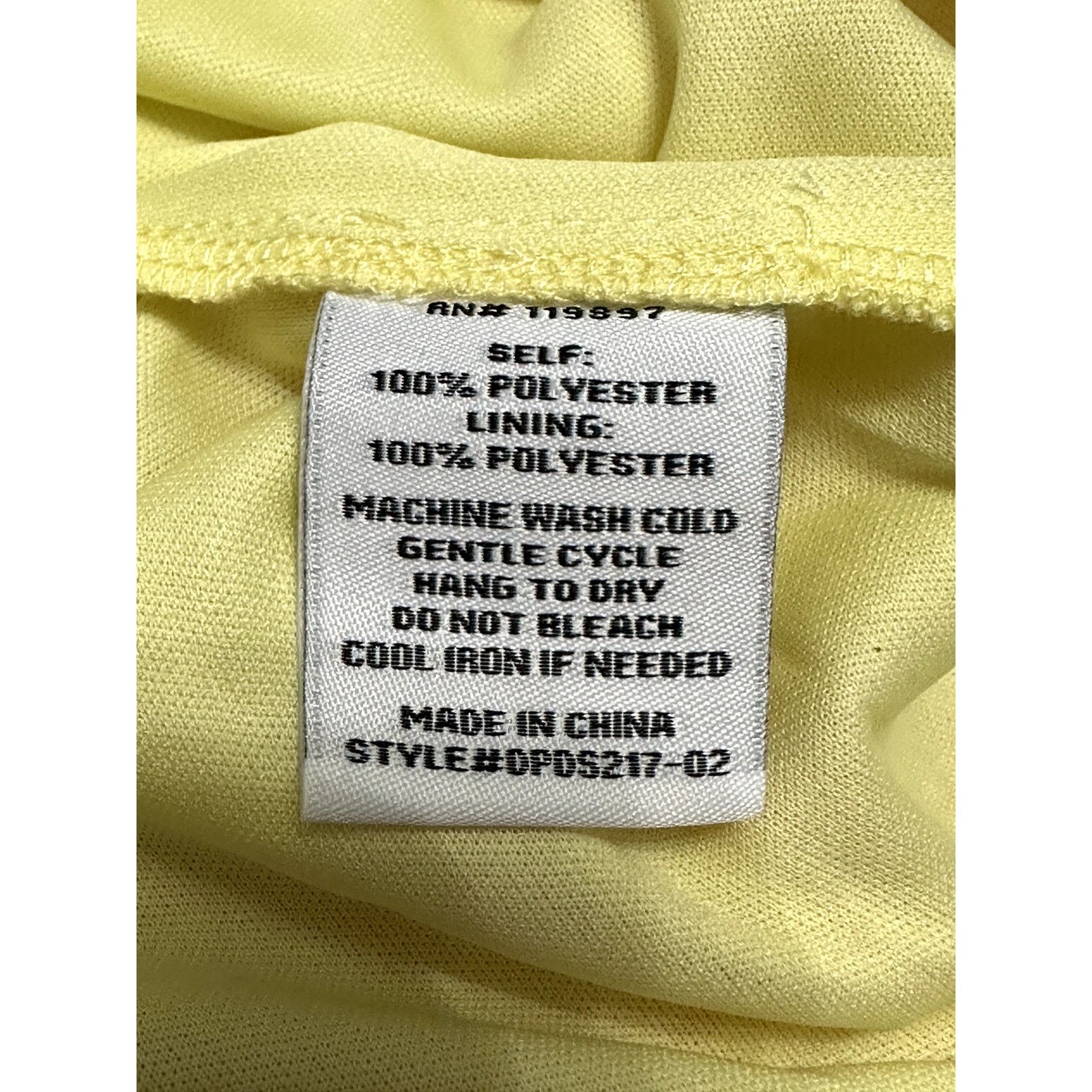 Other Collective Concepts Womens Yellow Orange Floral Mini Dress S Size S / US 4 / IT 40 - 9 Thumbnail